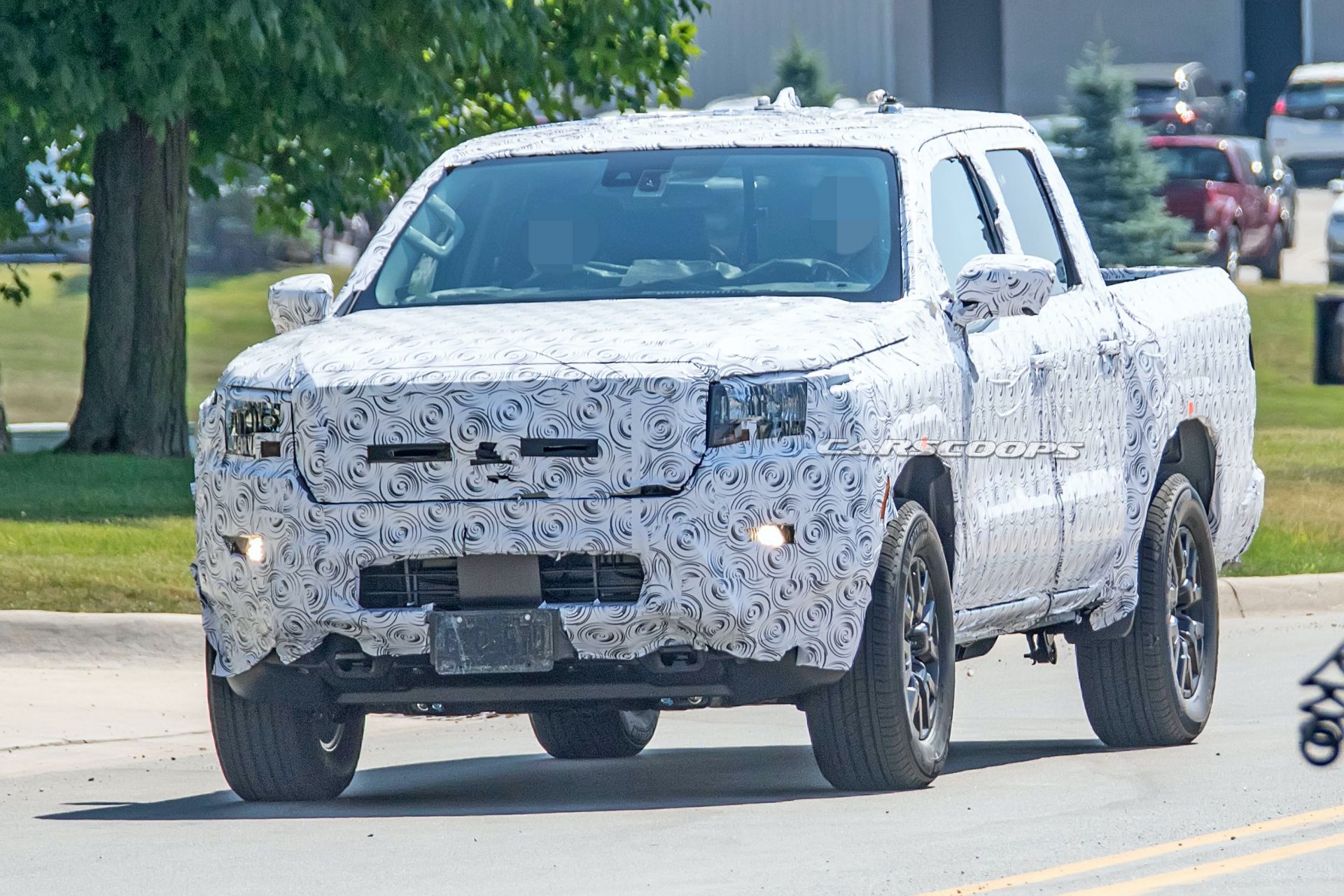 All-New Nissan Frontier Makes Spy Debut, Looks Like A Baby Titan