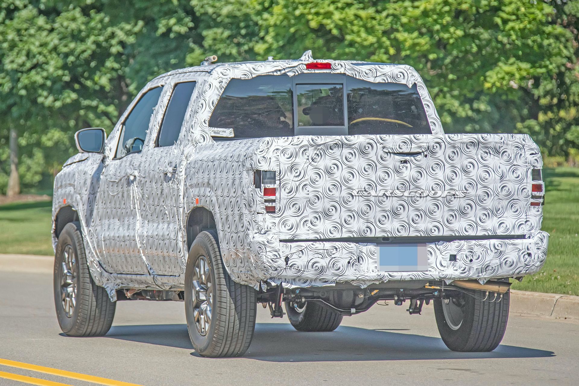 All-New Nissan Frontier Makes Spy Debut, Looks Like A Baby Titan