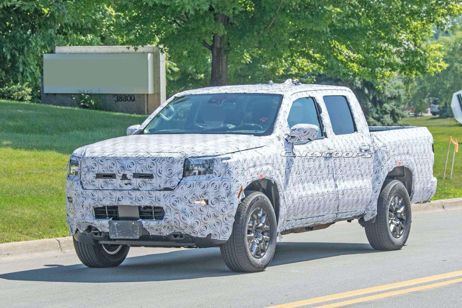 All-New Nissan Frontier Makes Spy Debut, Looks Like A Baby Titan