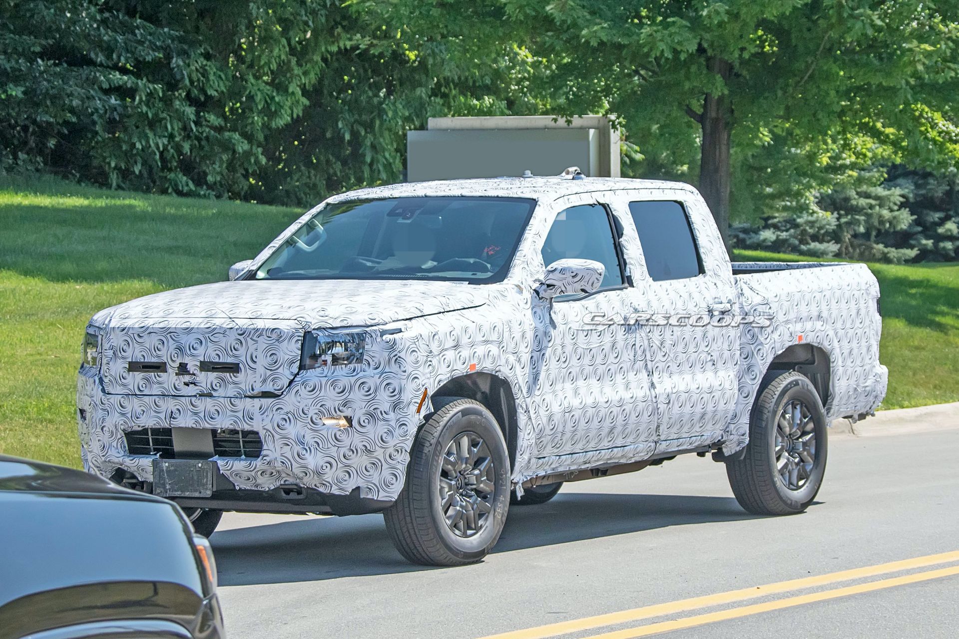 All-New Nissan Frontier Makes Spy Debut, Looks Like A Baby Titan