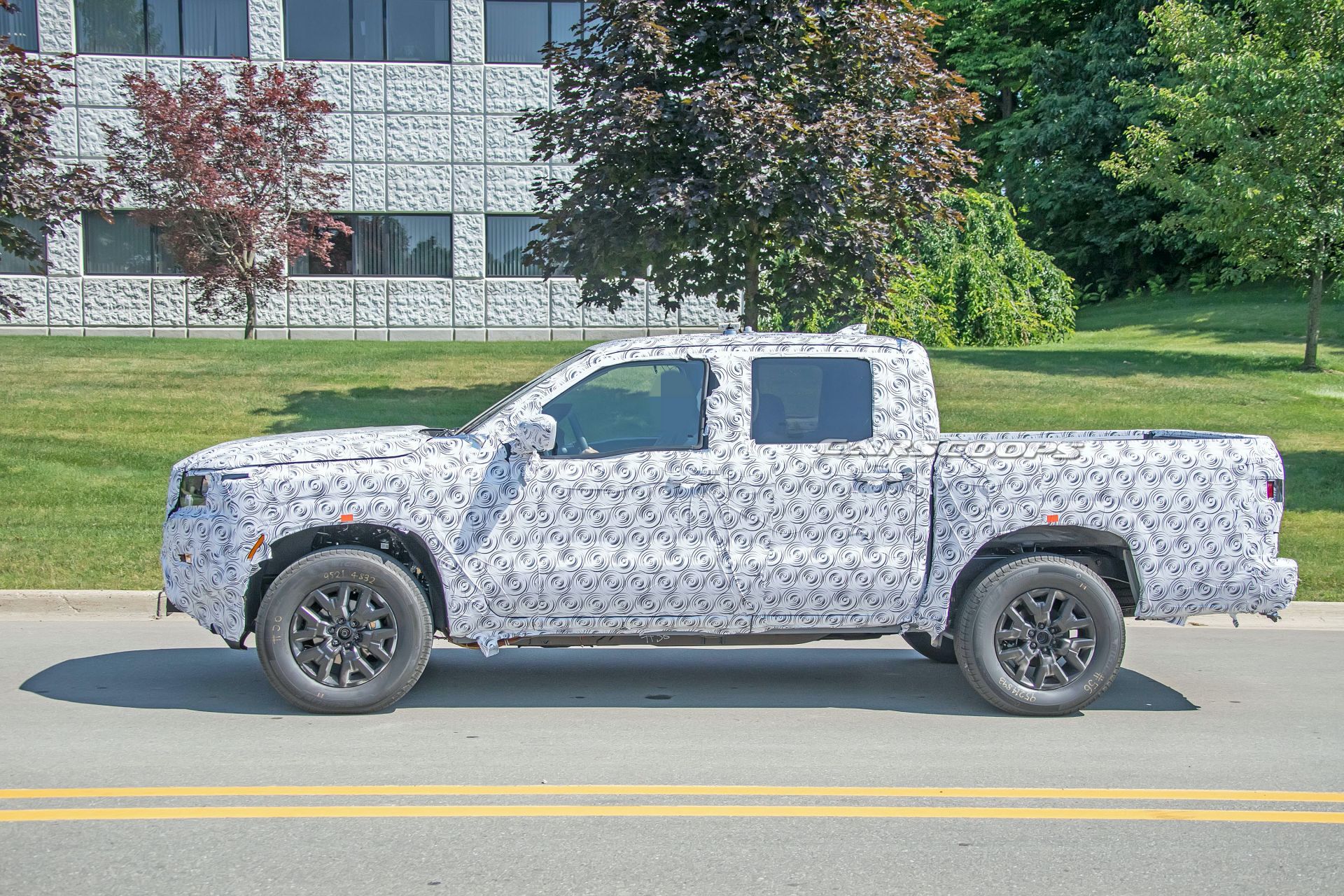 All-New Nissan Frontier Makes Spy Debut, Looks Like A Baby Titan