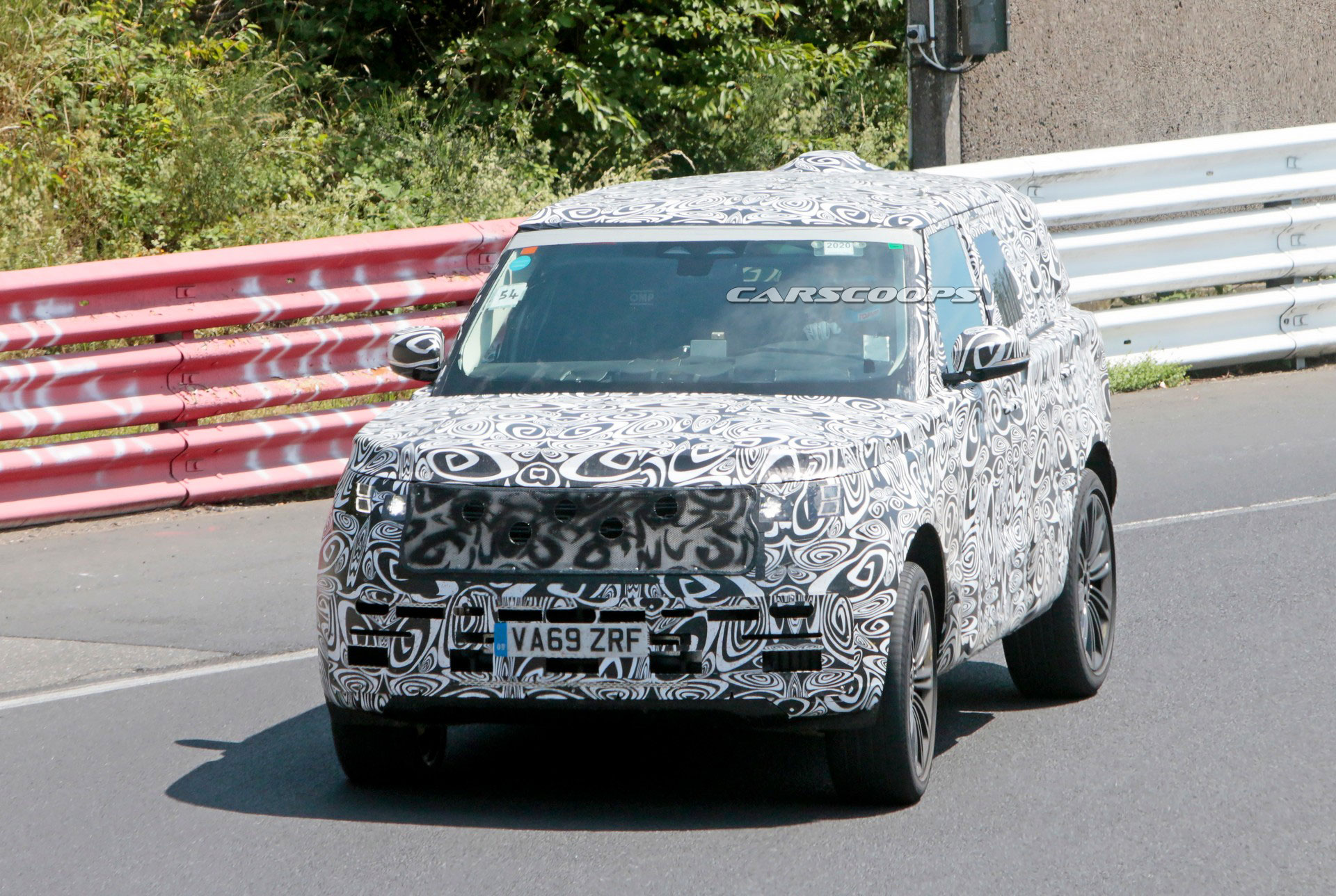 All-New 2022 Range Rover Trades Off-Roading For The Nurburgring As Testing Continues