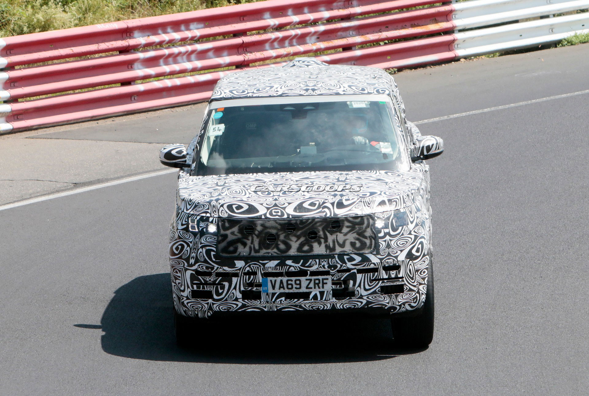 All-New 2022 Range Rover Trades Off-Roading For The Nurburgring As Testing Continues