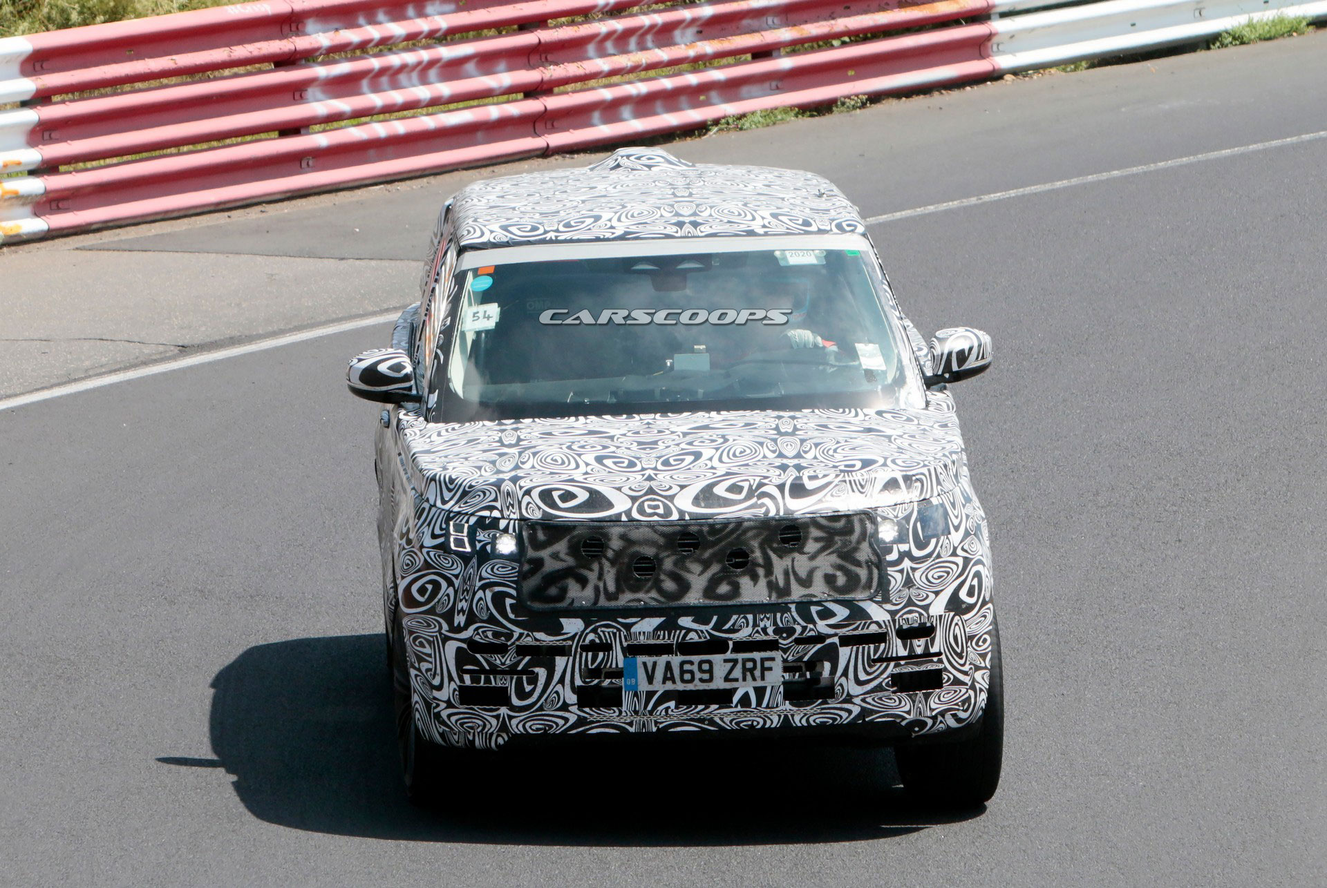 All-New 2022 Range Rover Trades Off-Roading For The Nurburgring As Testing Continues