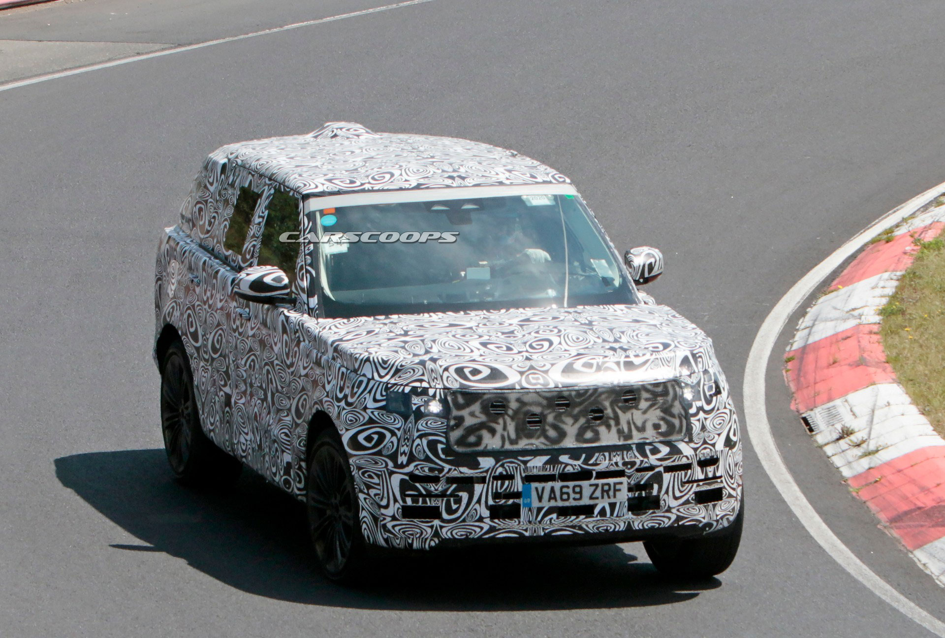 All-New 2022 Range Rover Trades Off-Roading For The Nurburgring As Testing Continues