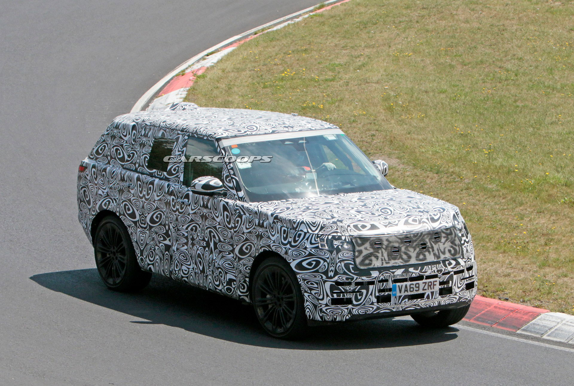 All-New 2022 Range Rover Trades Off-Roading For The Nurburgring As Testing Continues
