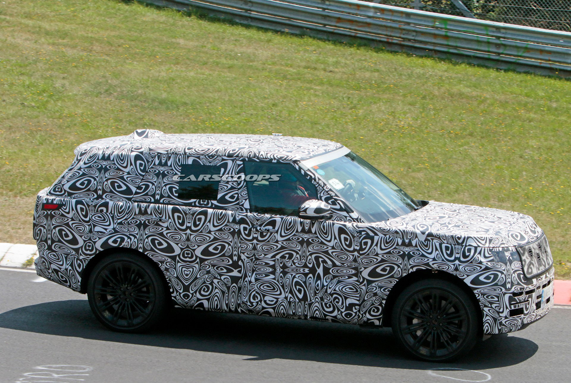 All-New 2022 Range Rover Trades Off-Roading For The Nurburgring As Testing Continues