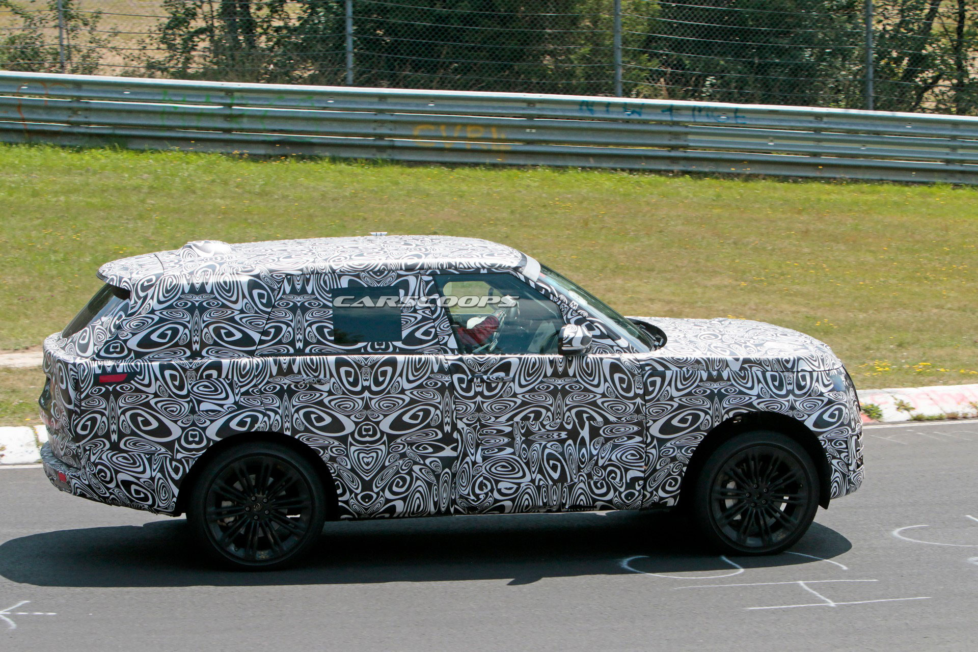 All-New 2022 Range Rover Trades Off-Roading For The Nurburgring As Testing Continues