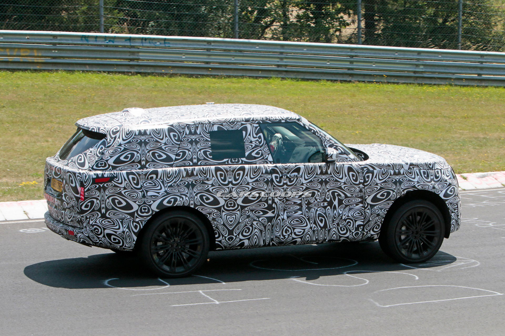 All-New 2022 Range Rover Trades Off-Roading For The Nurburgring As Testing Continues