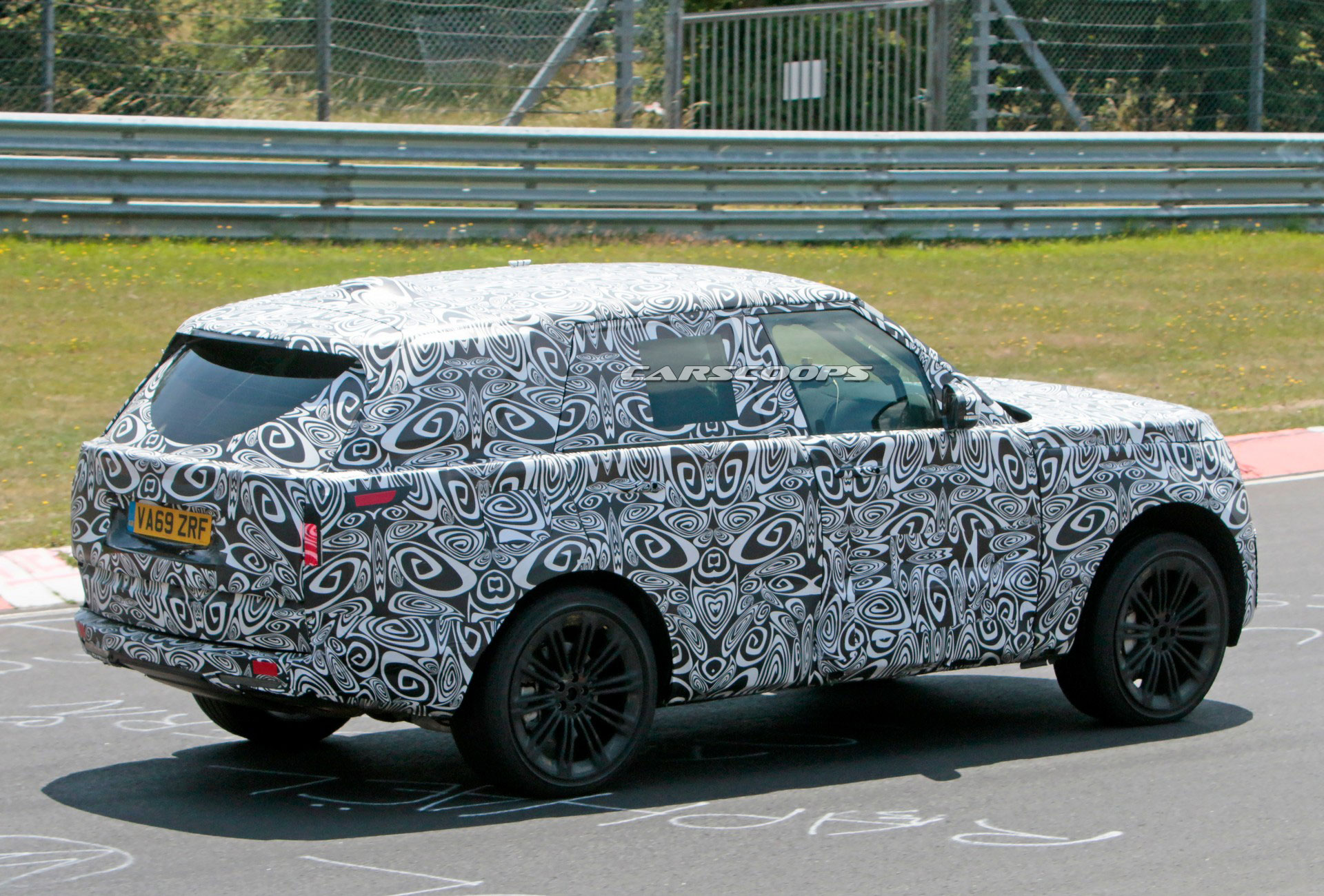 All-New 2022 Range Rover Trades Off-Roading For The Nurburgring As Testing Continues