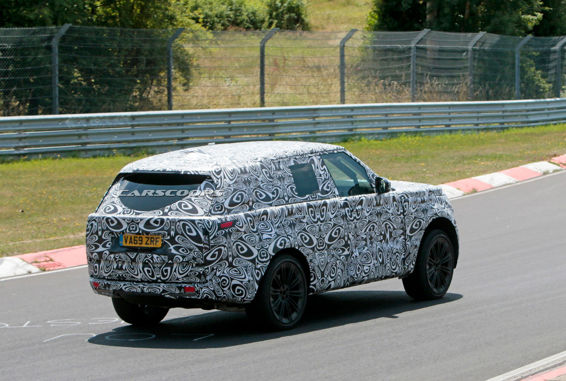 All-New 2022 Range Rover Trades Off-Roading For The Nurburgring As Testing Continues