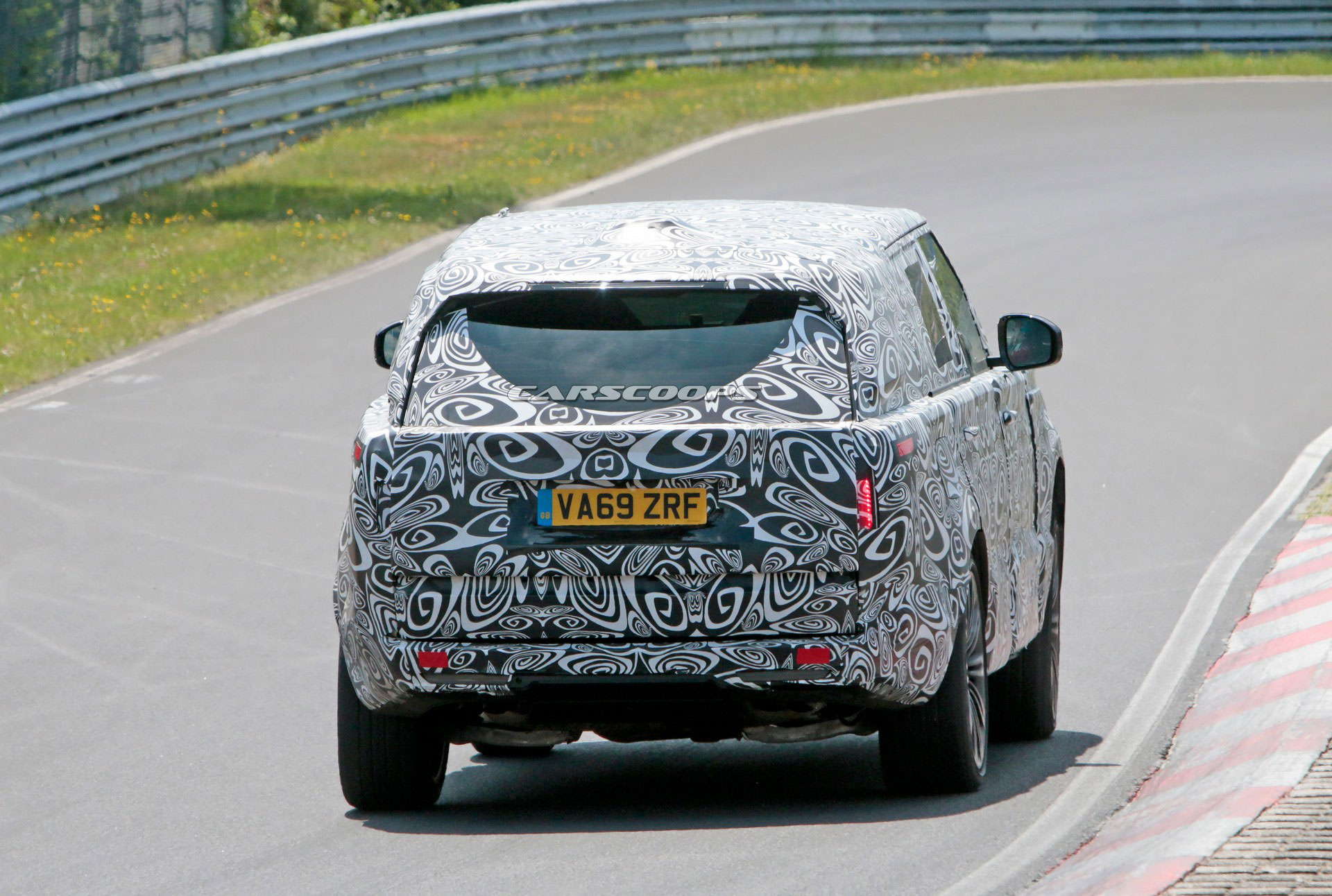 All-New 2022 Range Rover Trades Off-Roading For The Nurburgring As Testing Continues