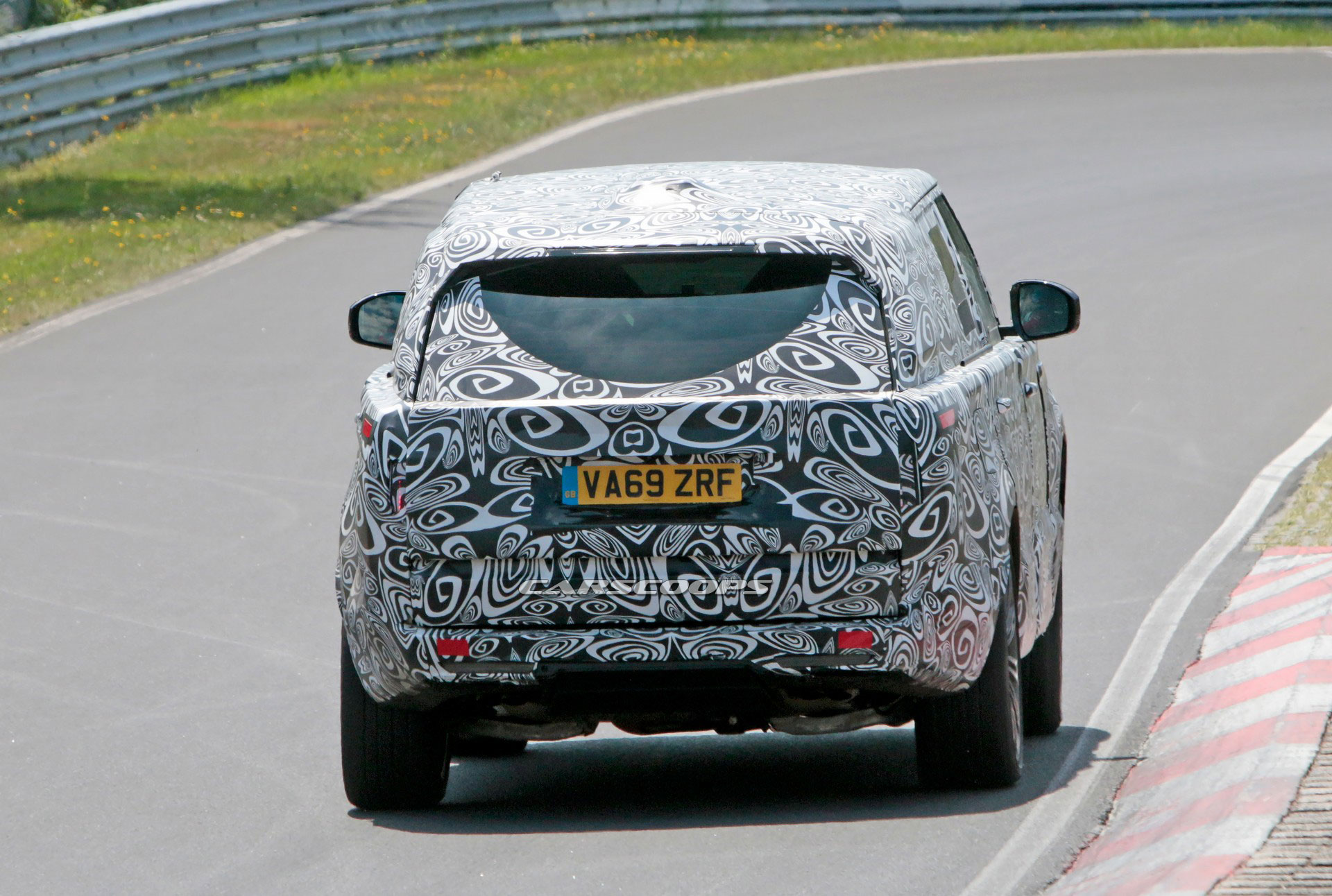 All-New 2022 Range Rover Trades Off-Roading For The Nurburgring As Testing Continues