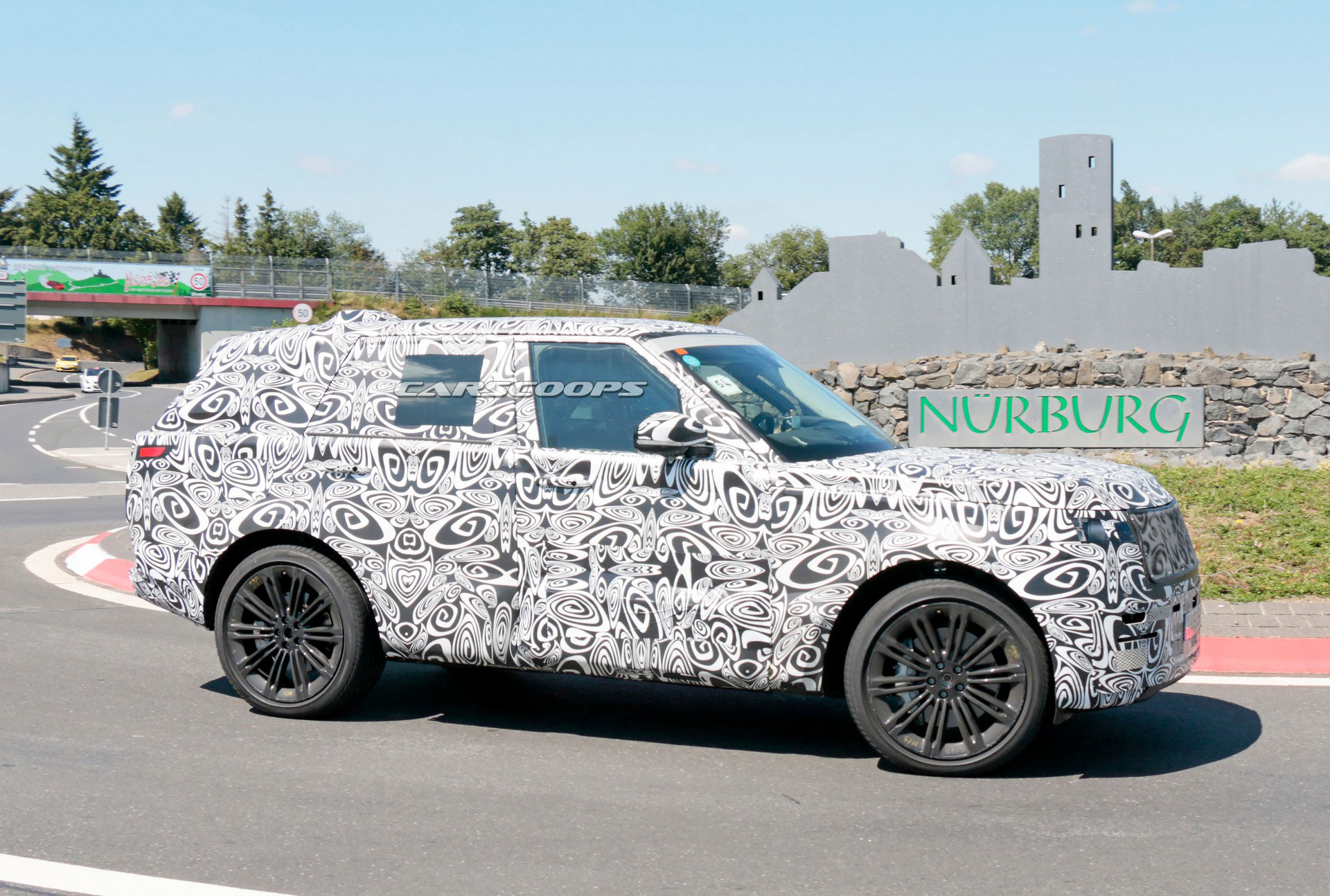 All-New 2022 Range Rover Trades Off-Roading For The Nurburgring As Testing Continues