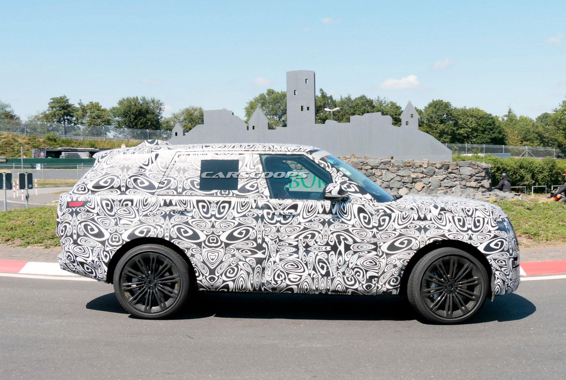All-New 2022 Range Rover Trades Off-Roading For The Nurburgring As Testing Continues