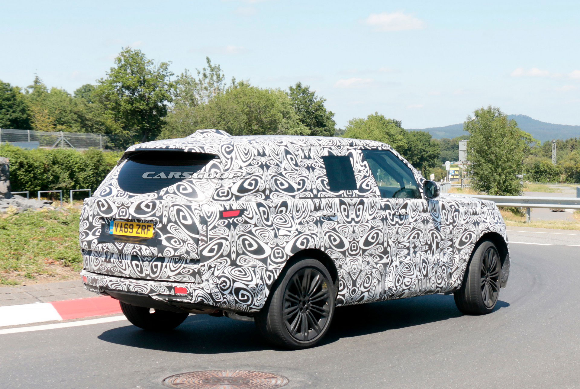 All-New 2022 Range Rover Trades Off-Roading For The Nurburgring As Testing Continues