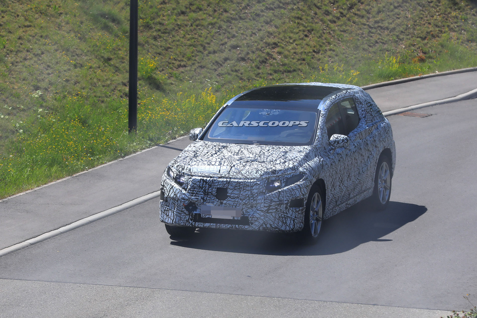 All-New Mercedes EQ Electric Crossover Makes Spy Debut In Prototype Form