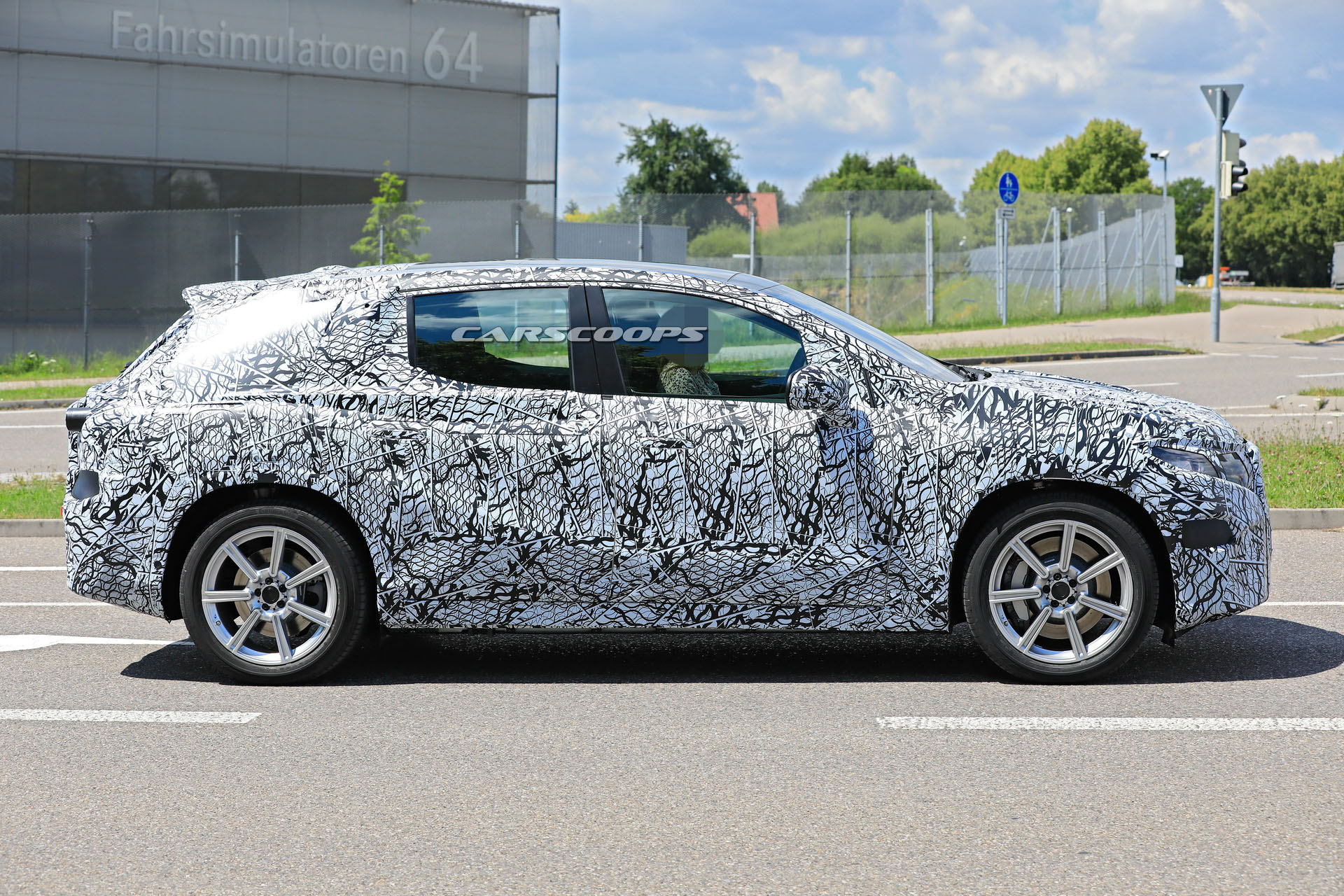 All-New Mercedes EQ Electric Crossover Makes Spy Debut In Prototype Form