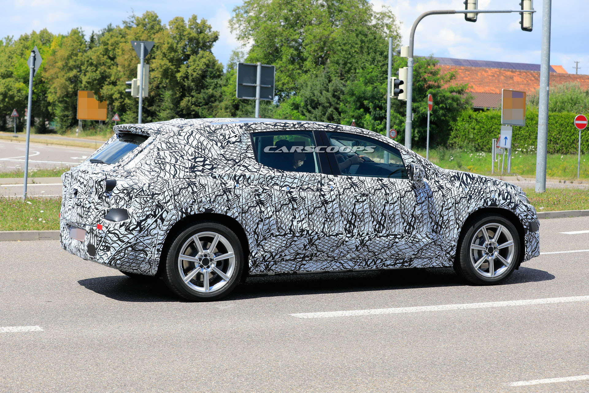 All-New Mercedes EQ Electric Crossover Makes Spy Debut In Prototype Form