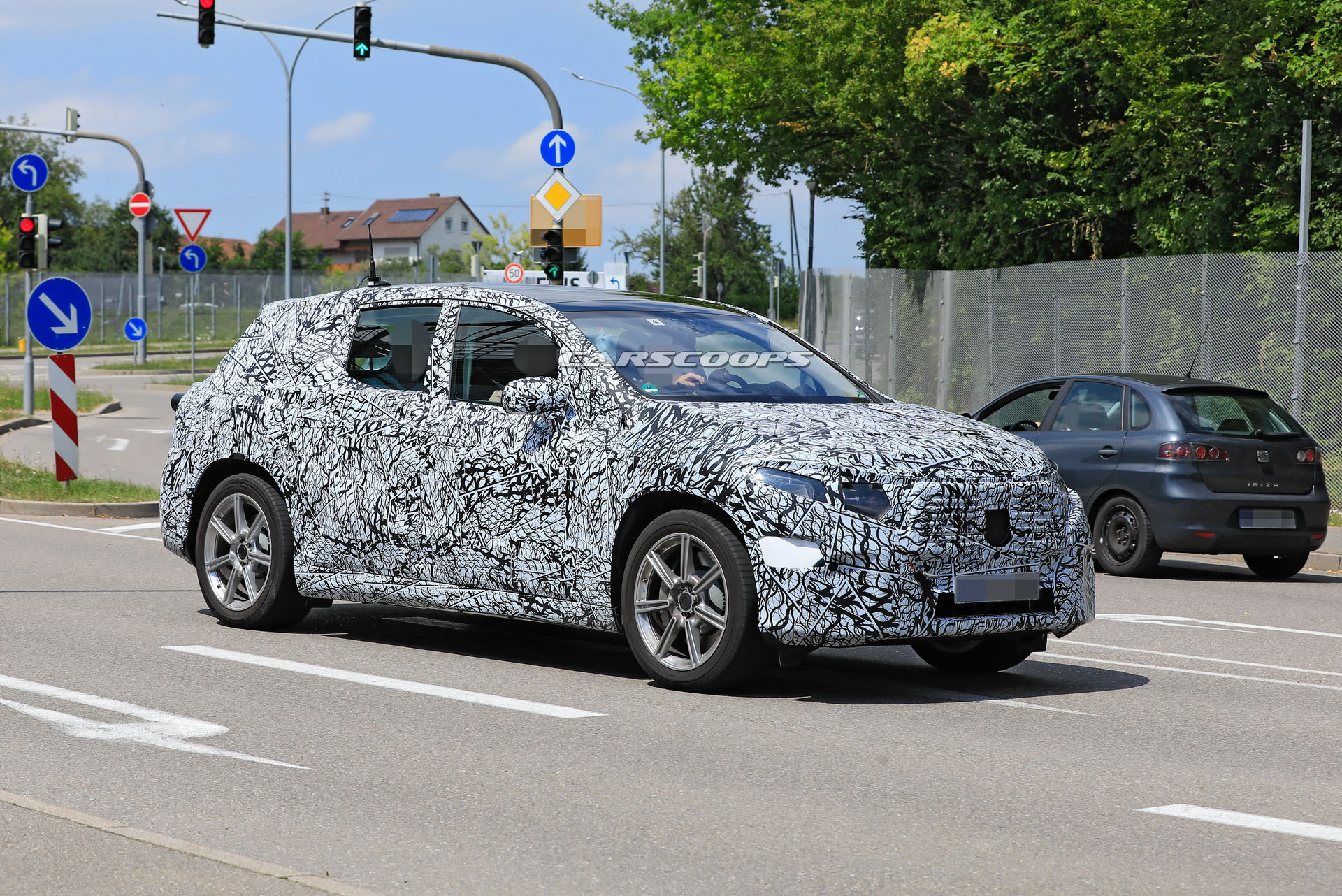 All-New Mercedes EQ Electric Crossover Makes Spy Debut In Prototype Form