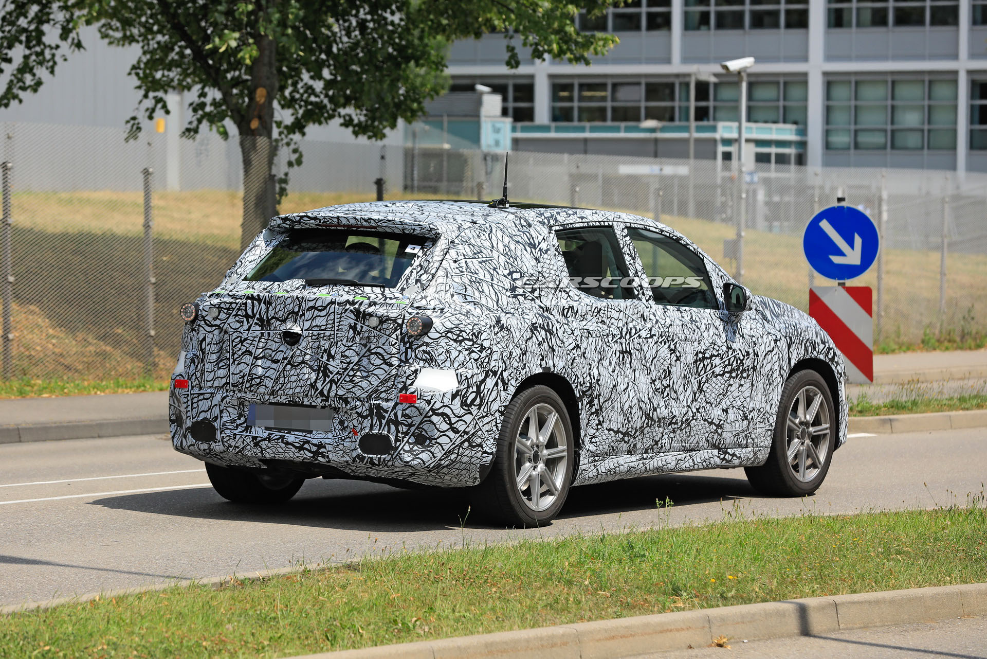 All-New Mercedes EQ Electric Crossover Makes Spy Debut In Prototype Form