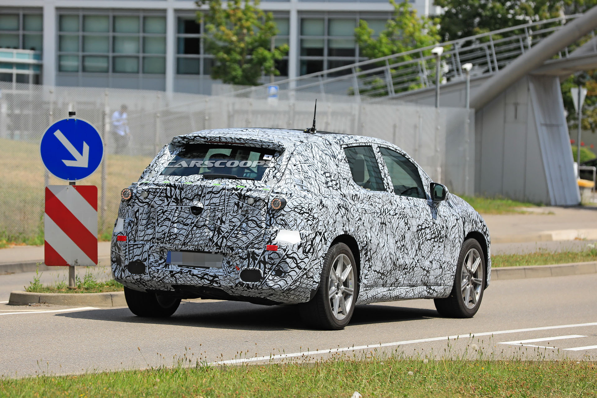 All-New Mercedes EQ Electric Crossover Makes Spy Debut In Prototype Form