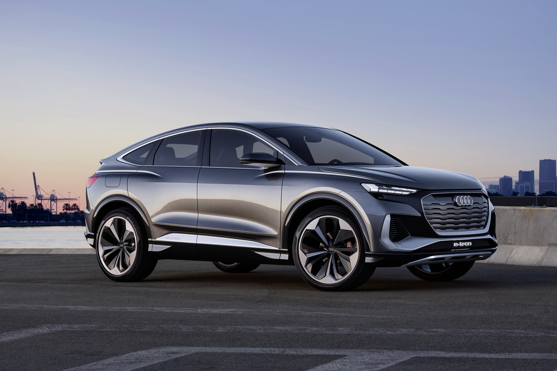 New Audi Q4 Sportback E-Tron Concept Previews An Affordable Electric Crossover Coupe