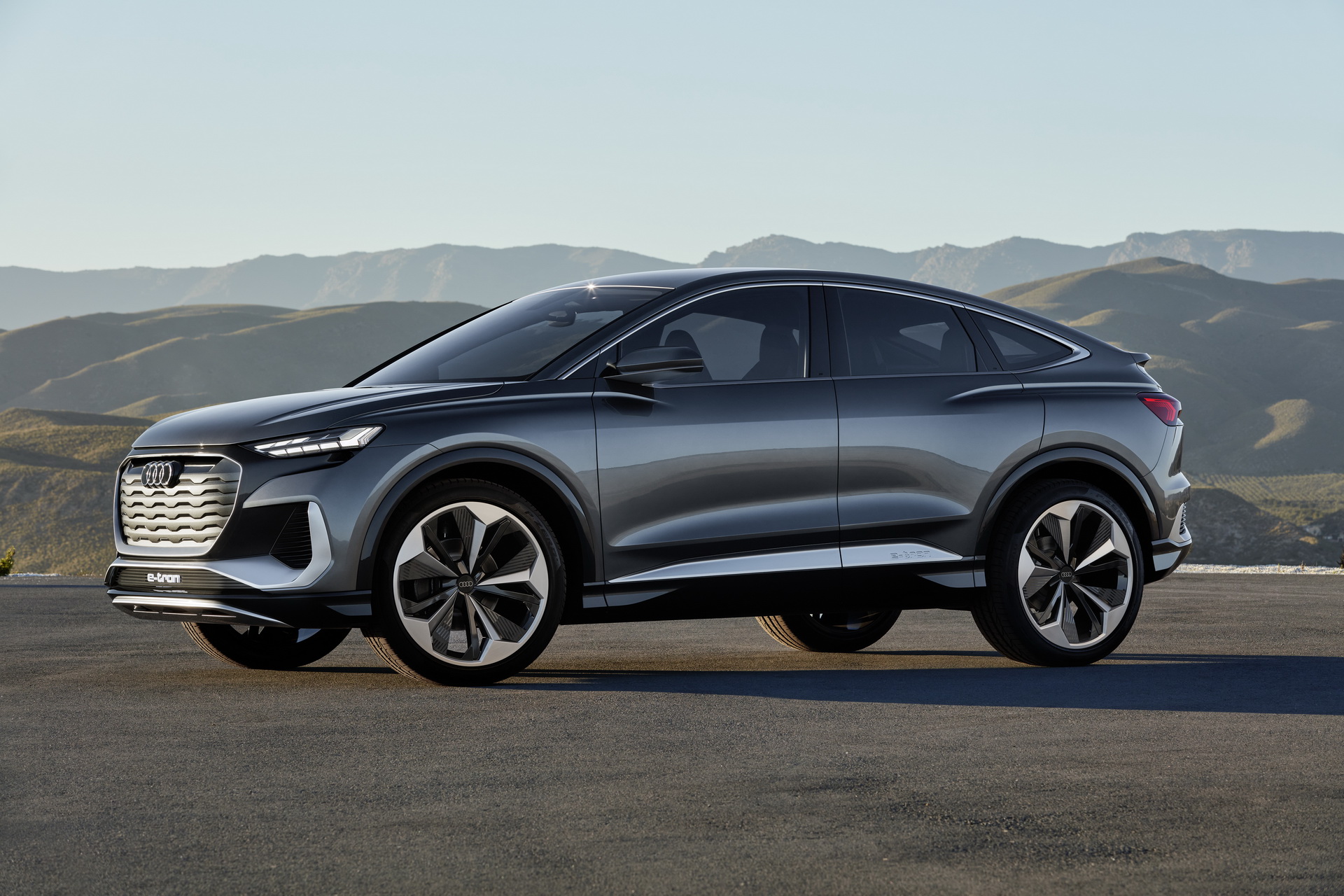 New Audi Q4 Sportback E-Tron Concept Previews An Affordable Electric Crossover Coupe