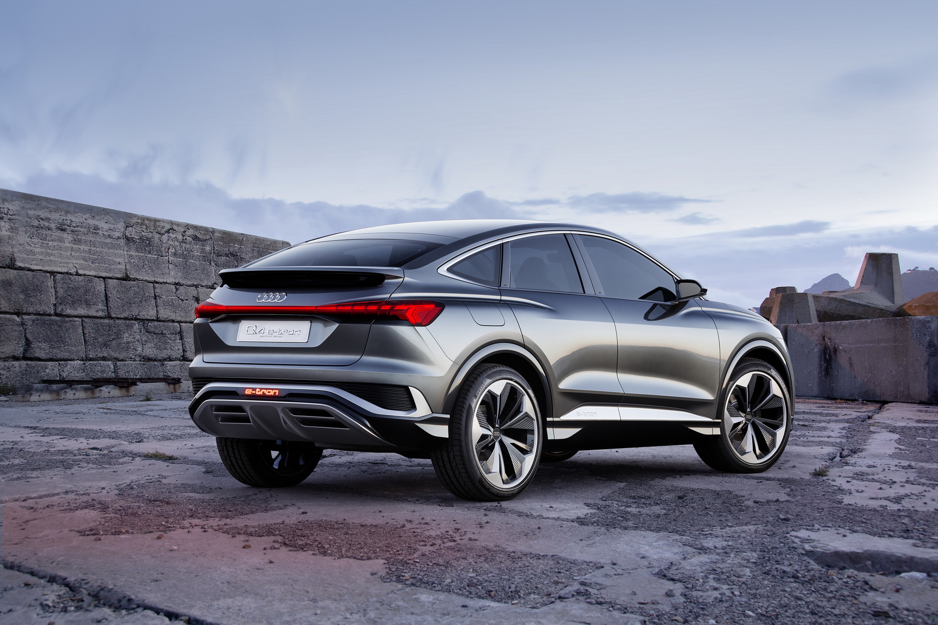 New Audi Q4 Sportback E-Tron Concept Previews An Affordable Electric Crossover Coupe
