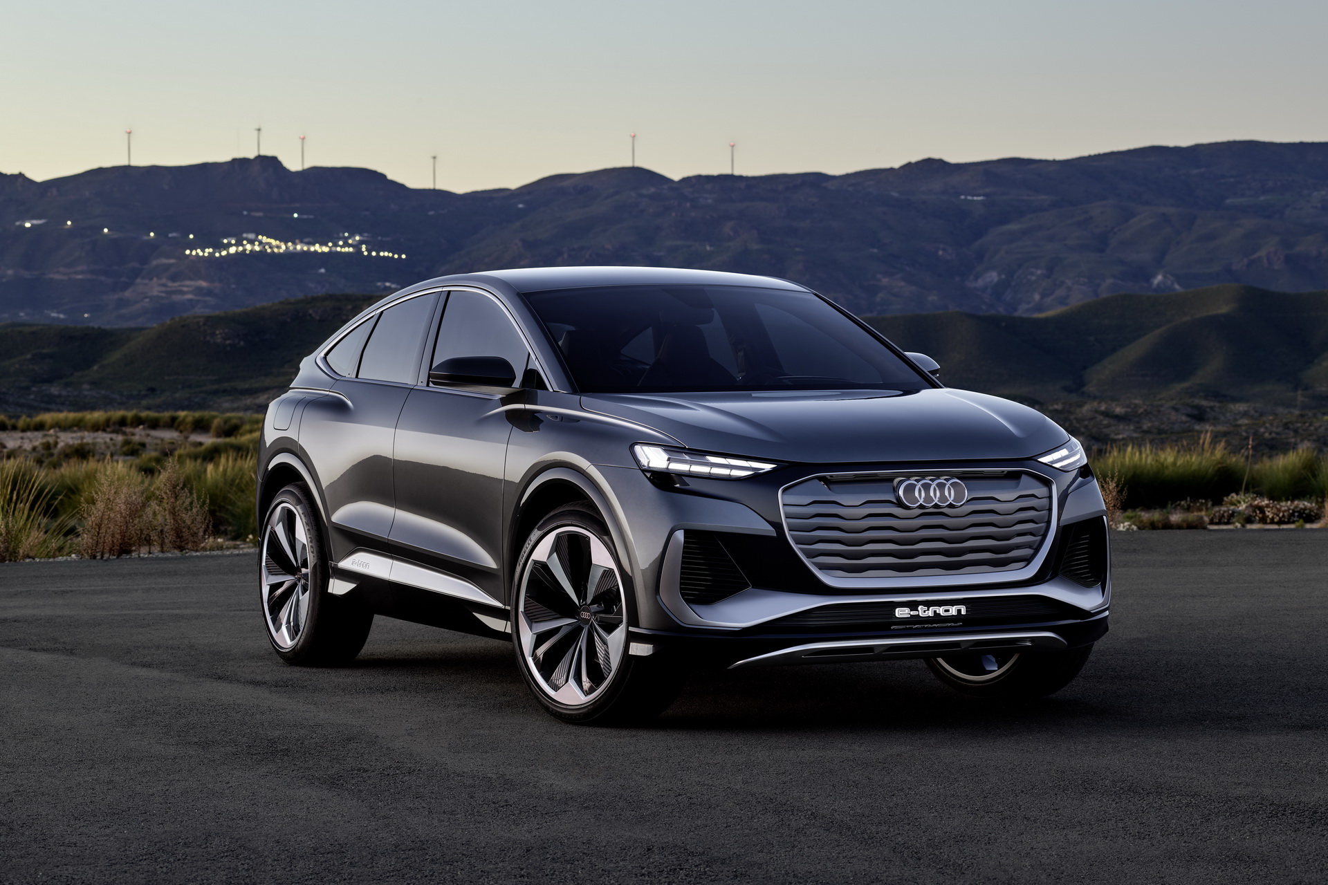 New Audi Q4 Sportback E-Tron Concept Previews An Affordable Electric Crossover Coupe