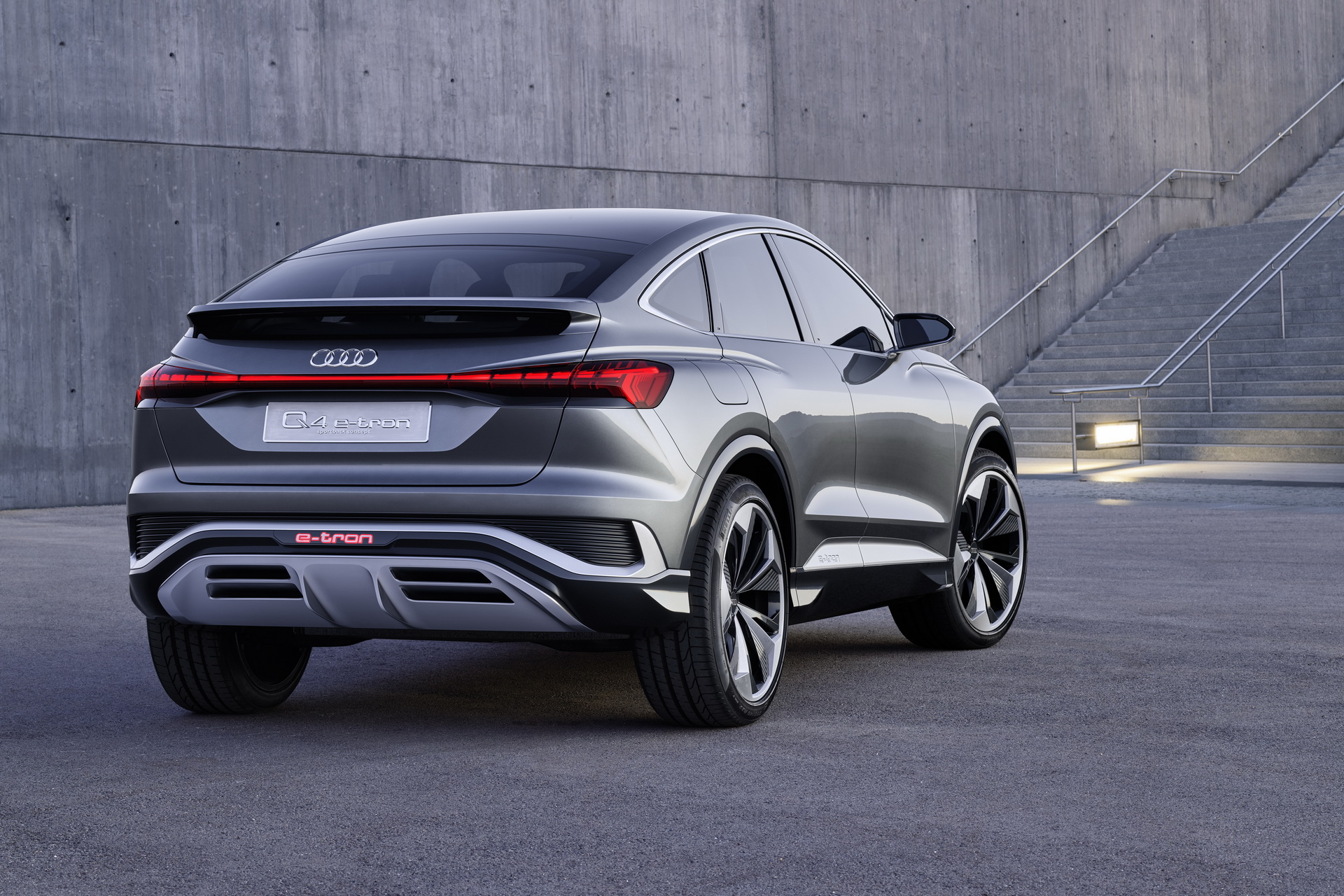 New Audi Q4 Sportback E-Tron Concept Previews An Affordable Electric Crossover Coupe