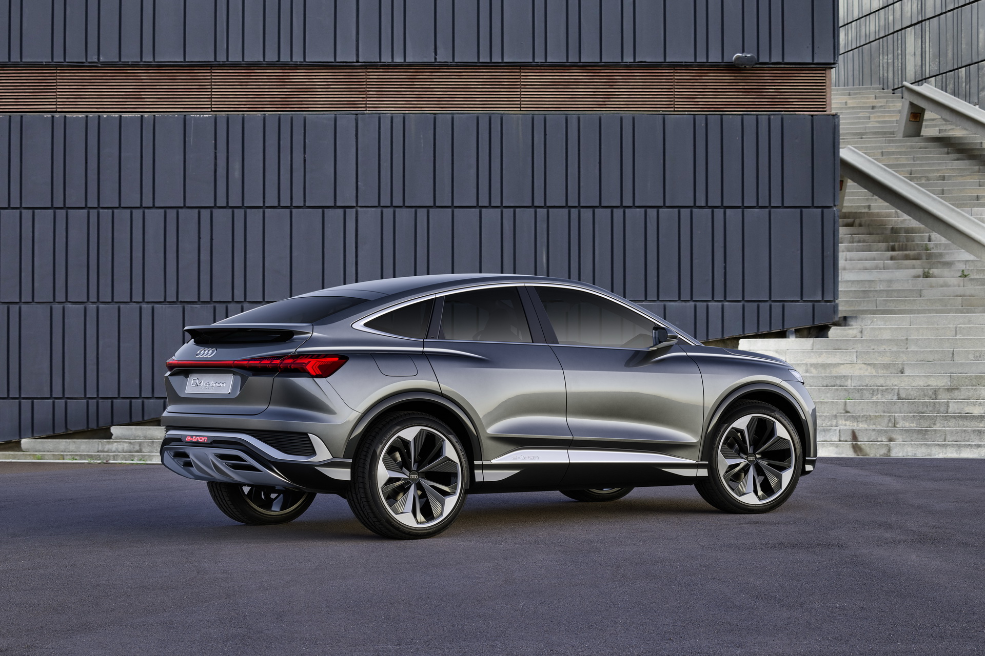 New Audi Q4 Sportback E-Tron Concept Previews An Affordable Electric Crossover Coupe