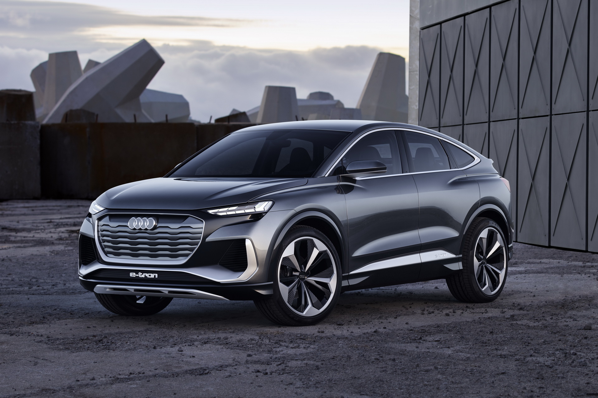 New Audi Q4 Sportback E-Tron Concept Previews An Affordable Electric Crossover Coupe
