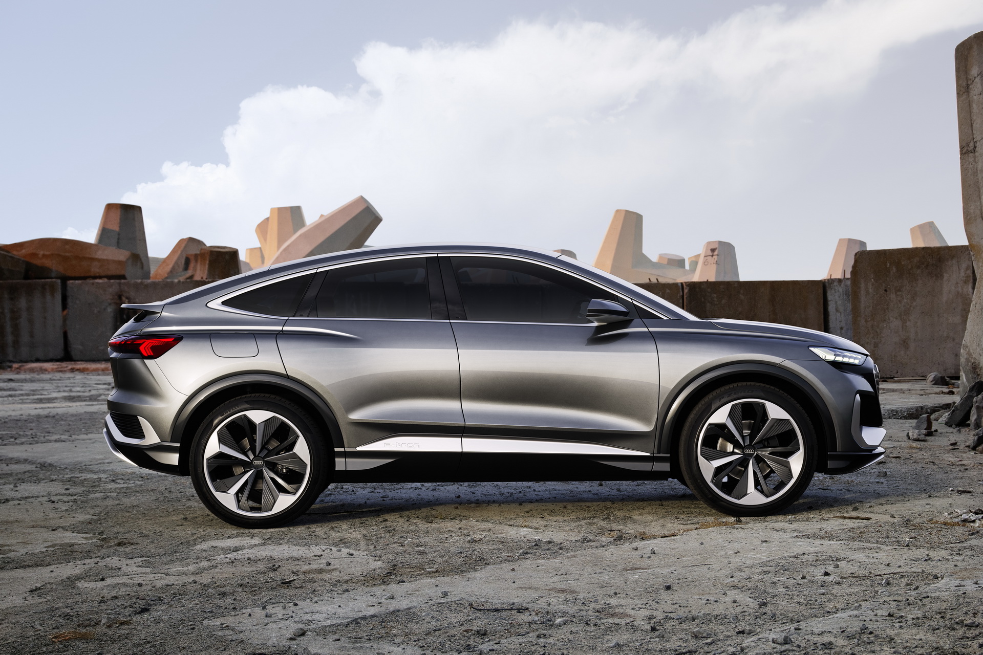 New Audi Q4 Sportback E-Tron Concept Previews An Affordable Electric Crossover Coupe