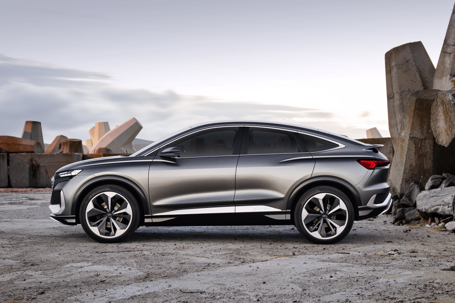 New Audi Q4 Sportback E-Tron Concept Previews An Affordable Electric Crossover Coupe