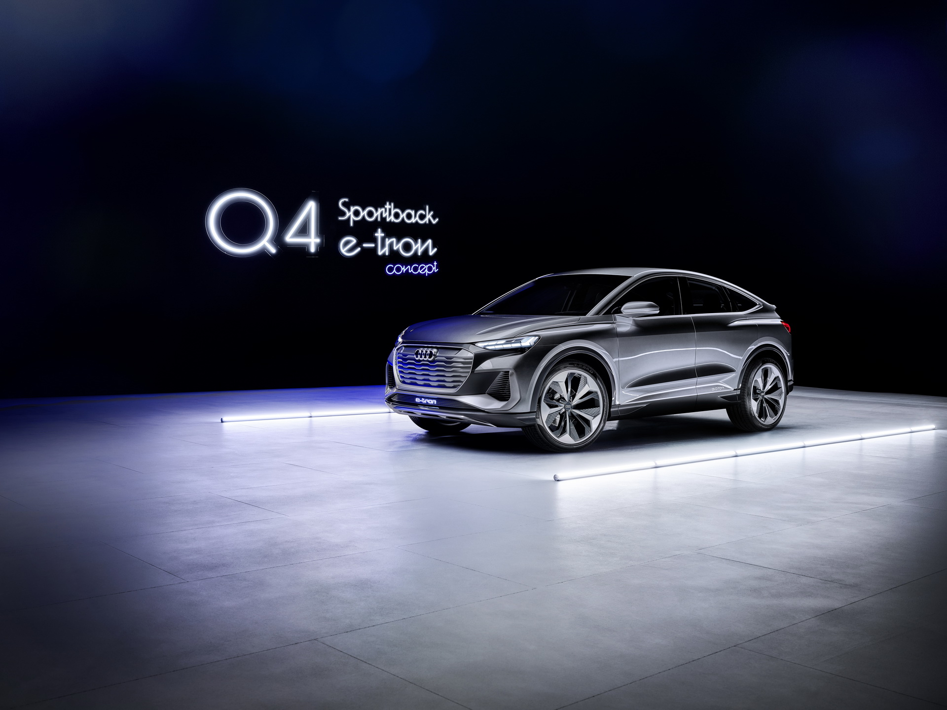 New Audi Q4 Sportback E-Tron Concept Previews An Affordable Electric Crossover Coupe