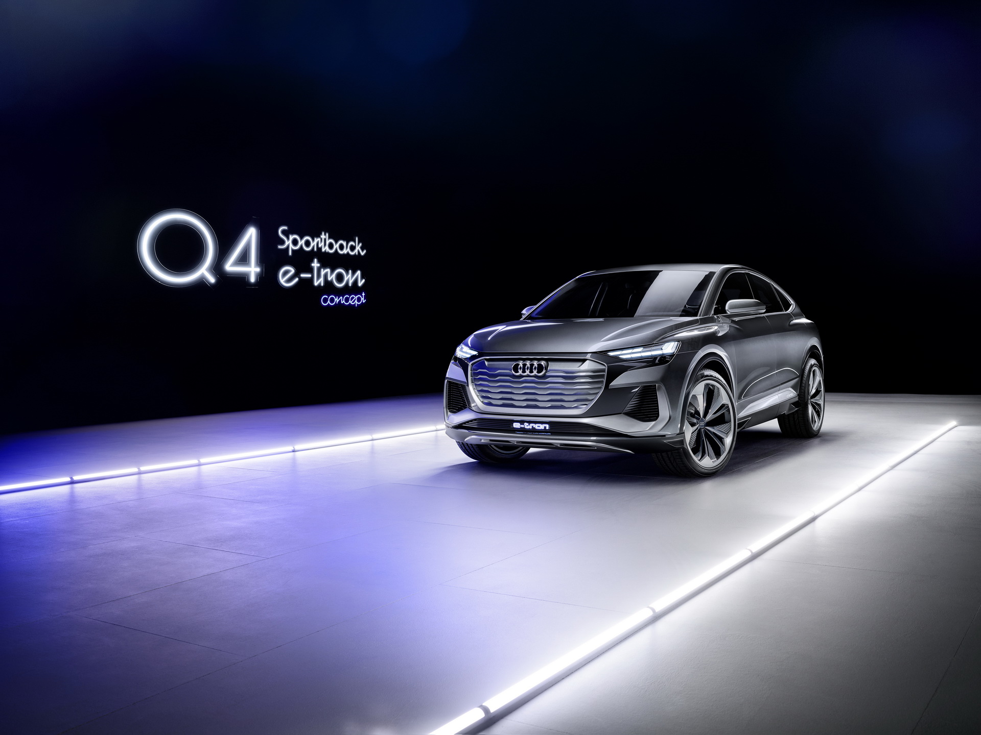 New Audi Q4 Sportback E-Tron Concept Previews An Affordable Electric Crossover Coupe