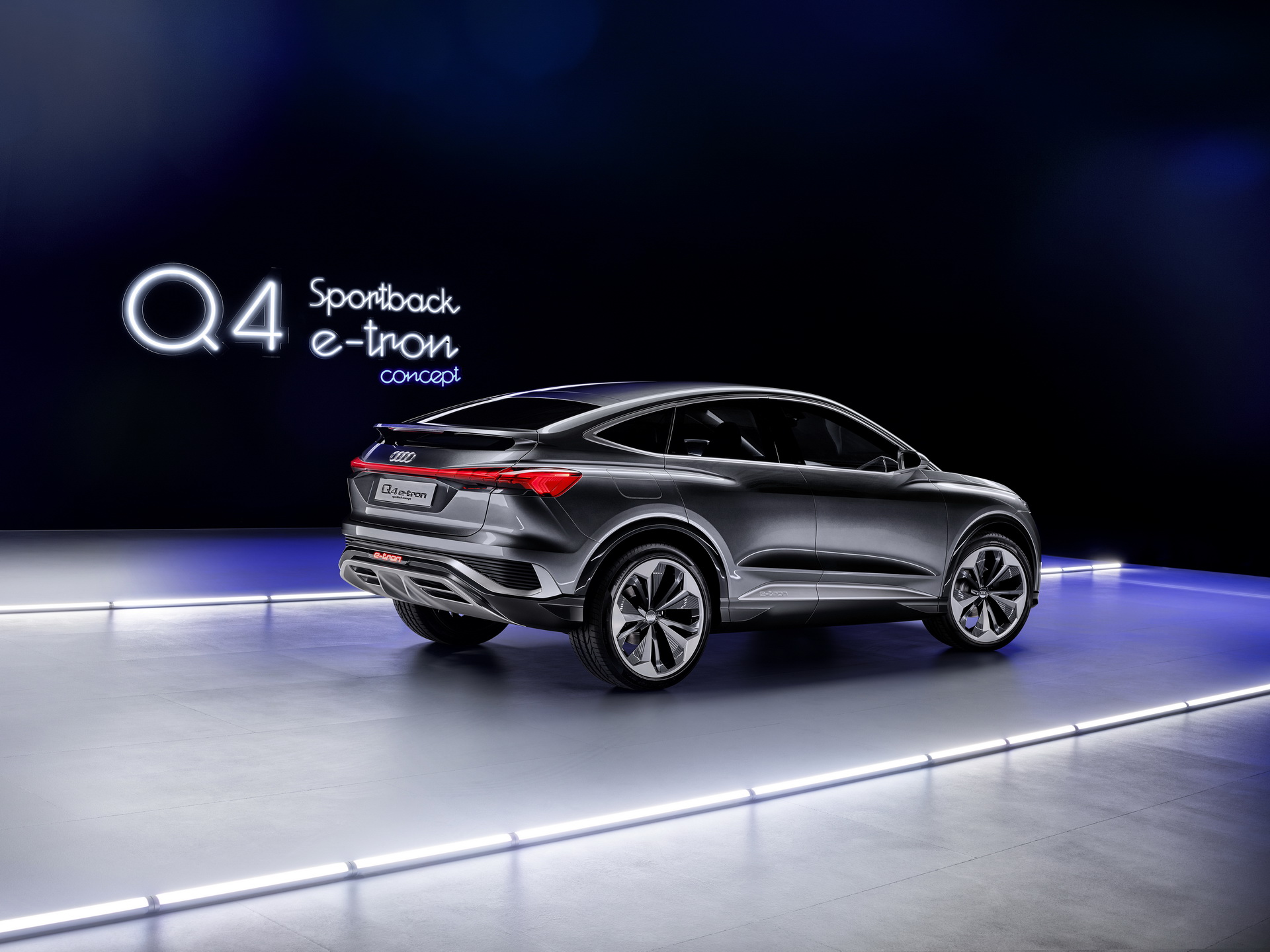 New Audi Q4 Sportback E-Tron Concept Previews An Affordable Electric Crossover Coupe