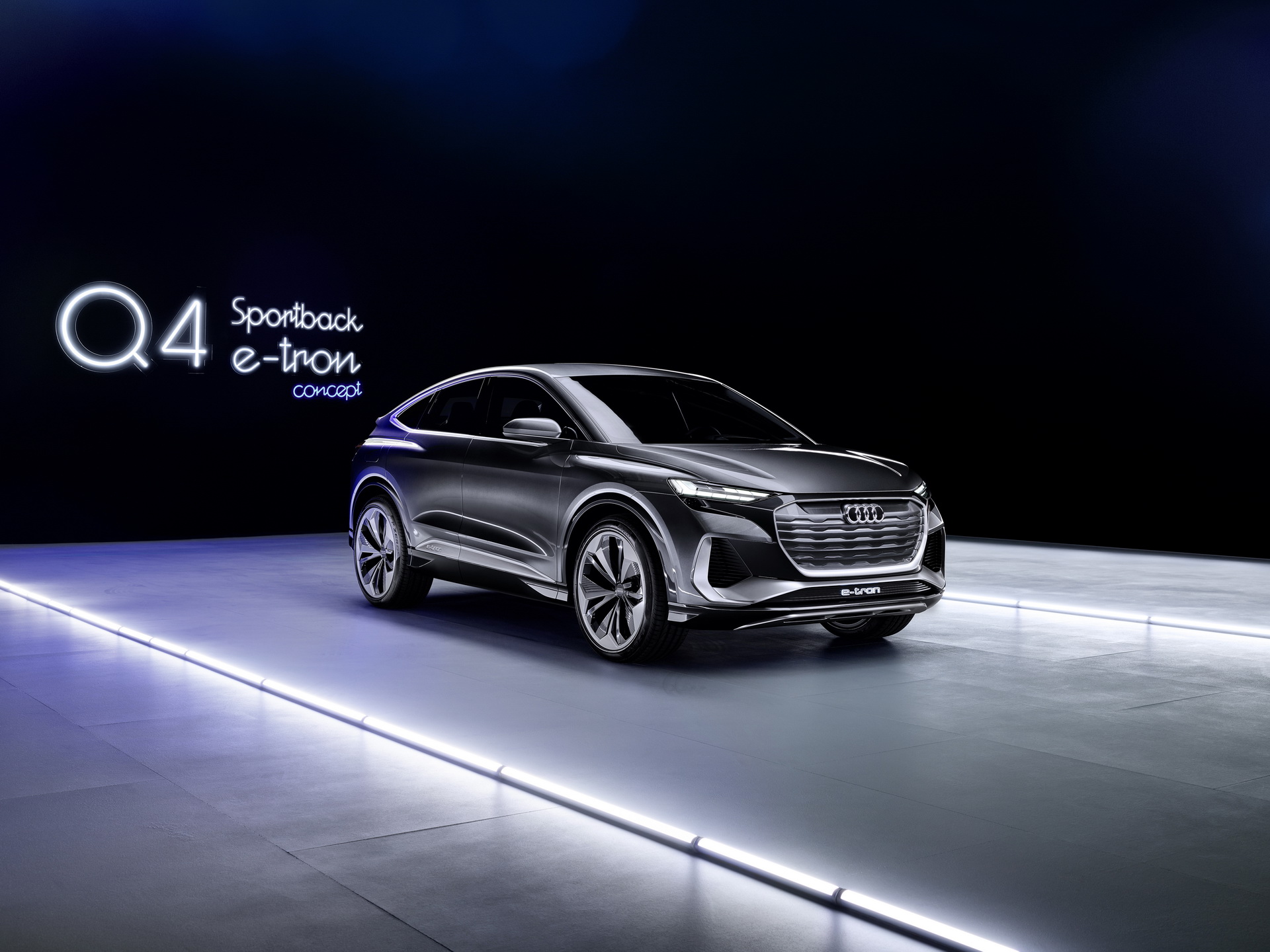 New Audi Q4 Sportback E-Tron Concept Previews An Affordable Electric Crossover Coupe