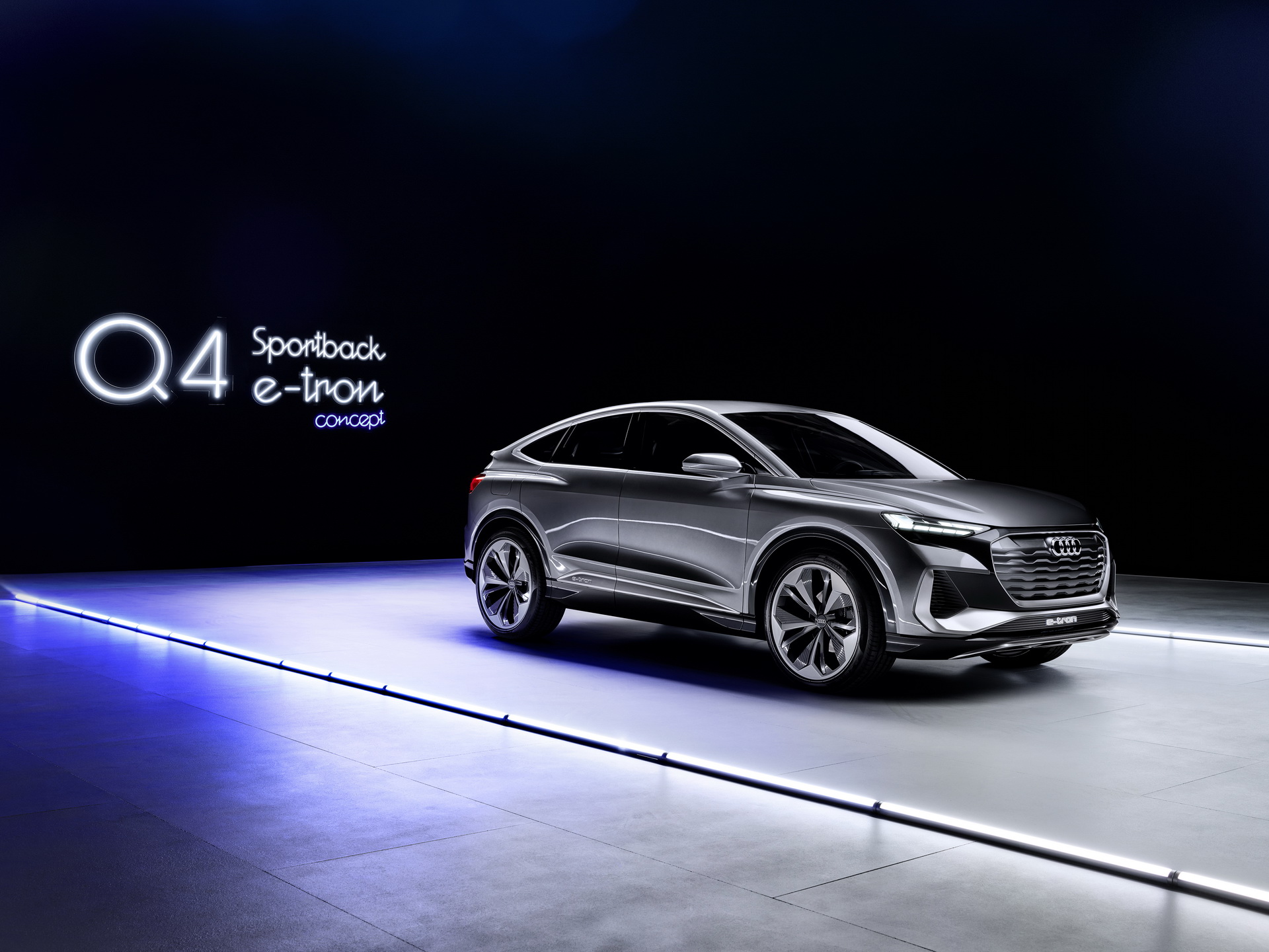 New Audi Q4 Sportback E-Tron Concept Previews An Affordable Electric Crossover Coupe