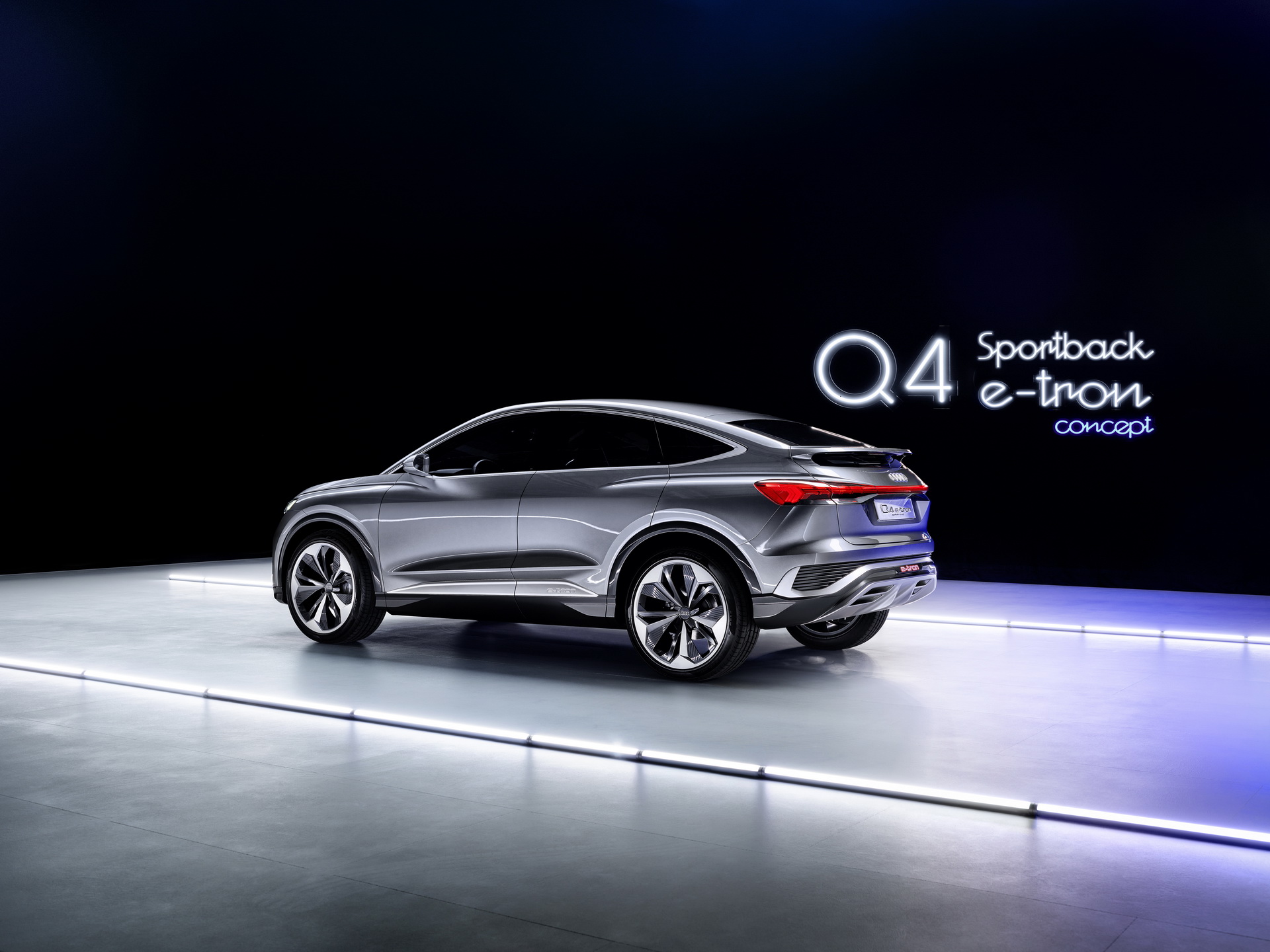 New Audi Q4 Sportback E-Tron Concept Previews An Affordable Electric Crossover Coupe