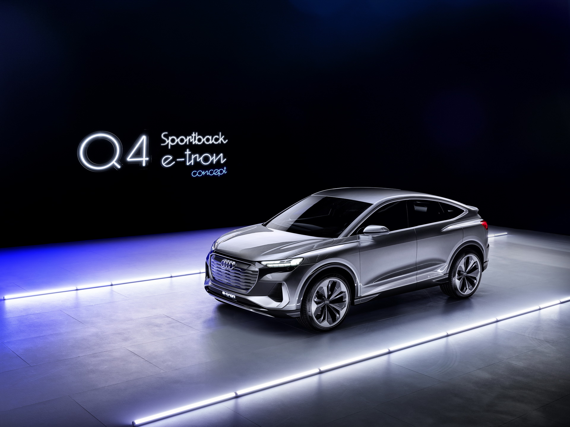 New Audi Q4 Sportback E-Tron Concept Previews An Affordable Electric Crossover Coupe