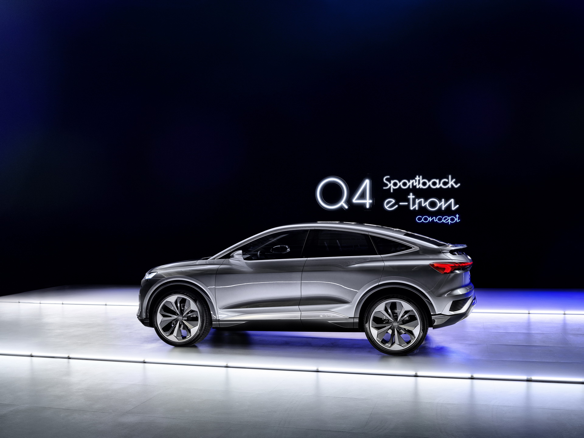 New Audi Q4 Sportback E-Tron Concept Previews An Affordable Electric Crossover Coupe