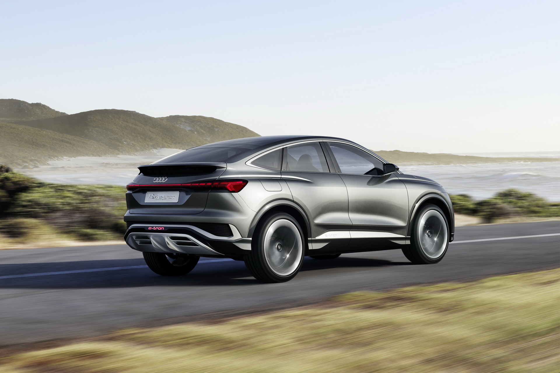 New Audi Q4 Sportback E-Tron Concept Previews An Affordable Electric Crossover Coupe