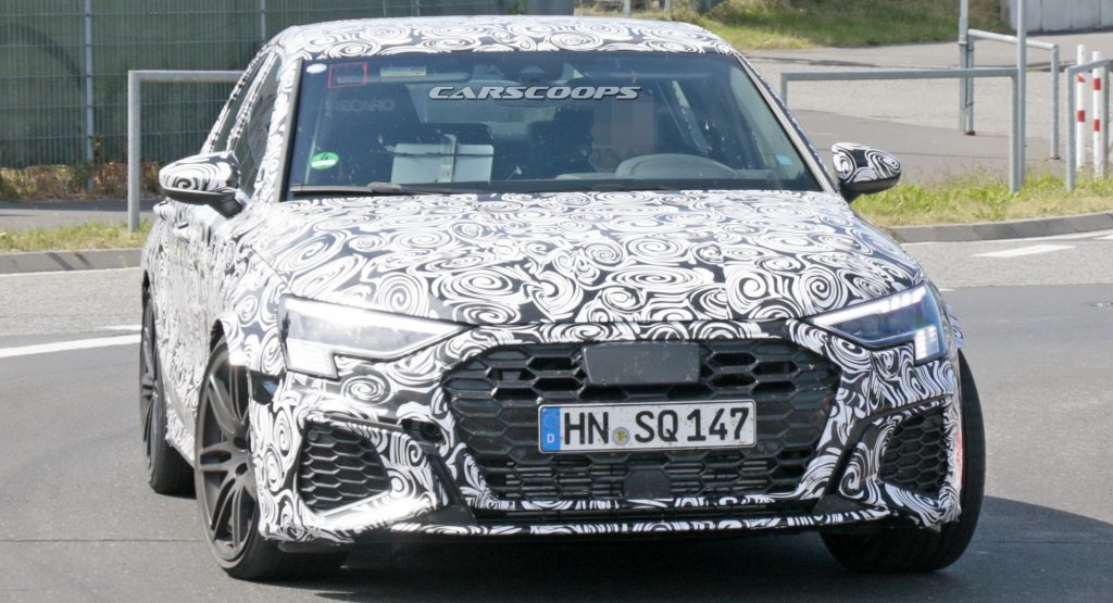  2021 Audi RS3 Sedan Is Getting Ready To Hunt Down Mercedes AMG’s CLA 45