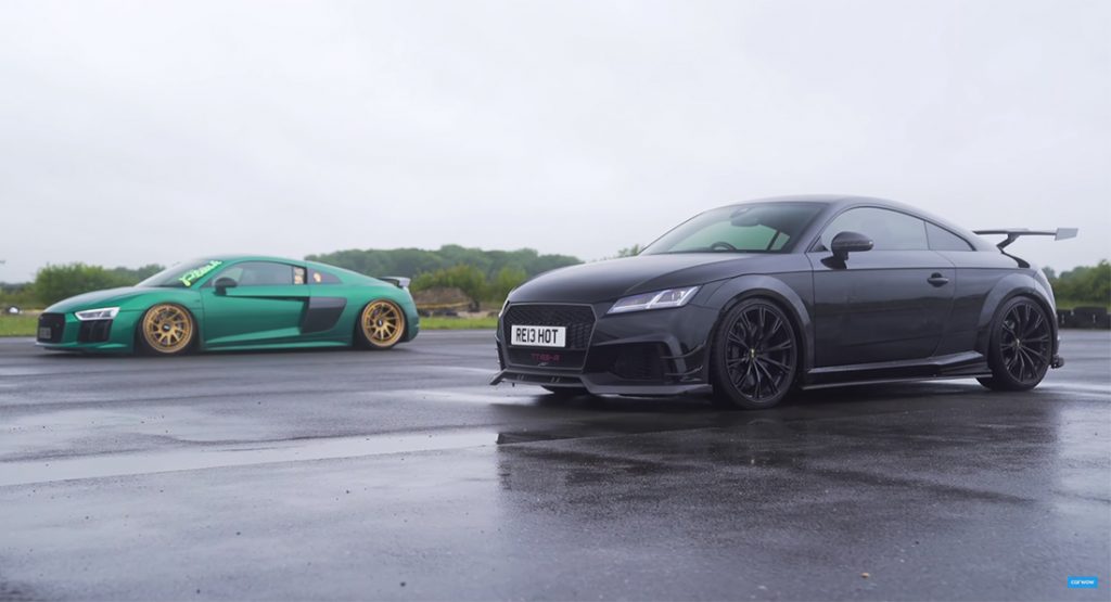  Can ABT’s 610 HP Audi TT RS Challenge An Audi R8 V10?