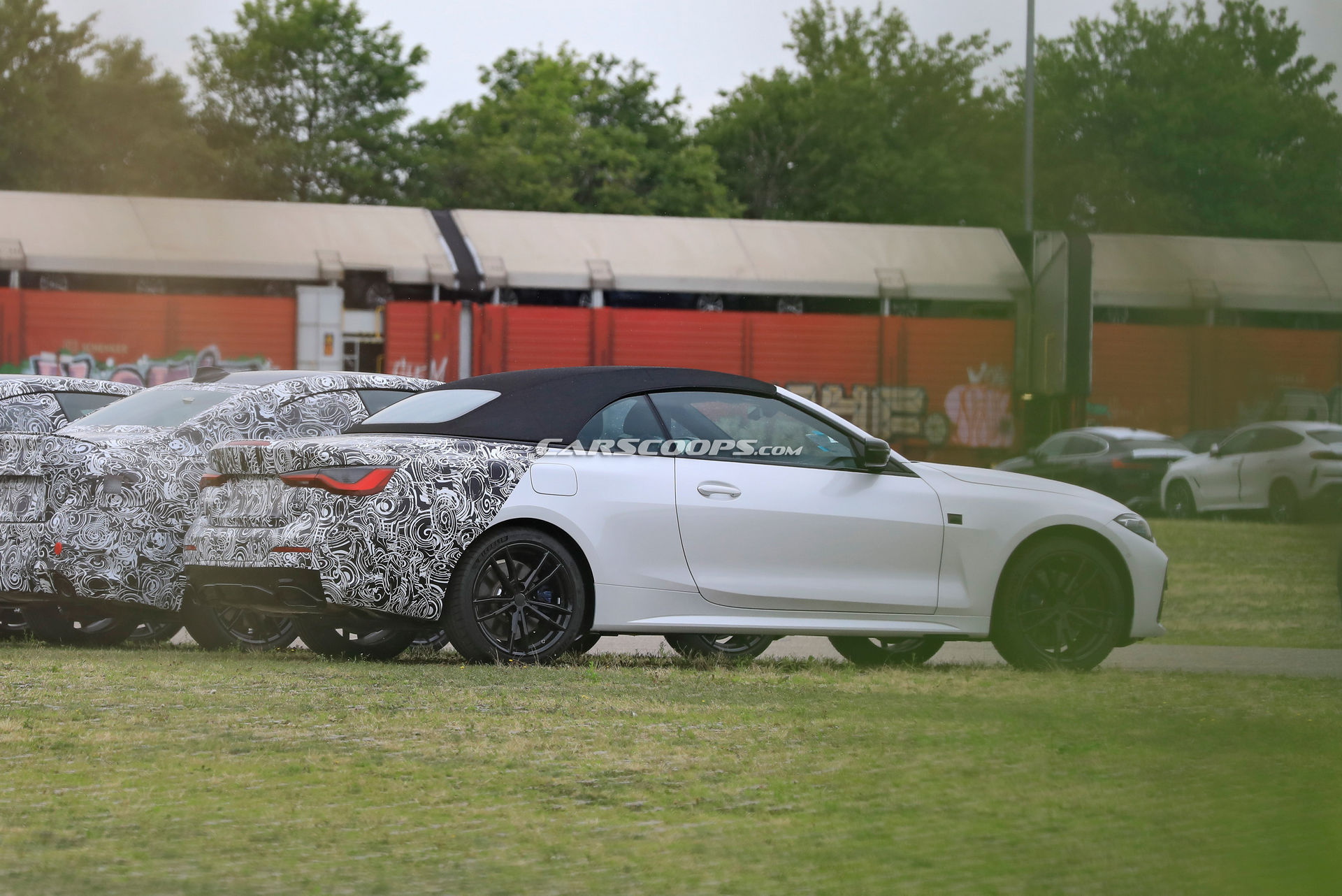 See The 2021 BMW 4-Series Convertible With Nearly No Camouflage!