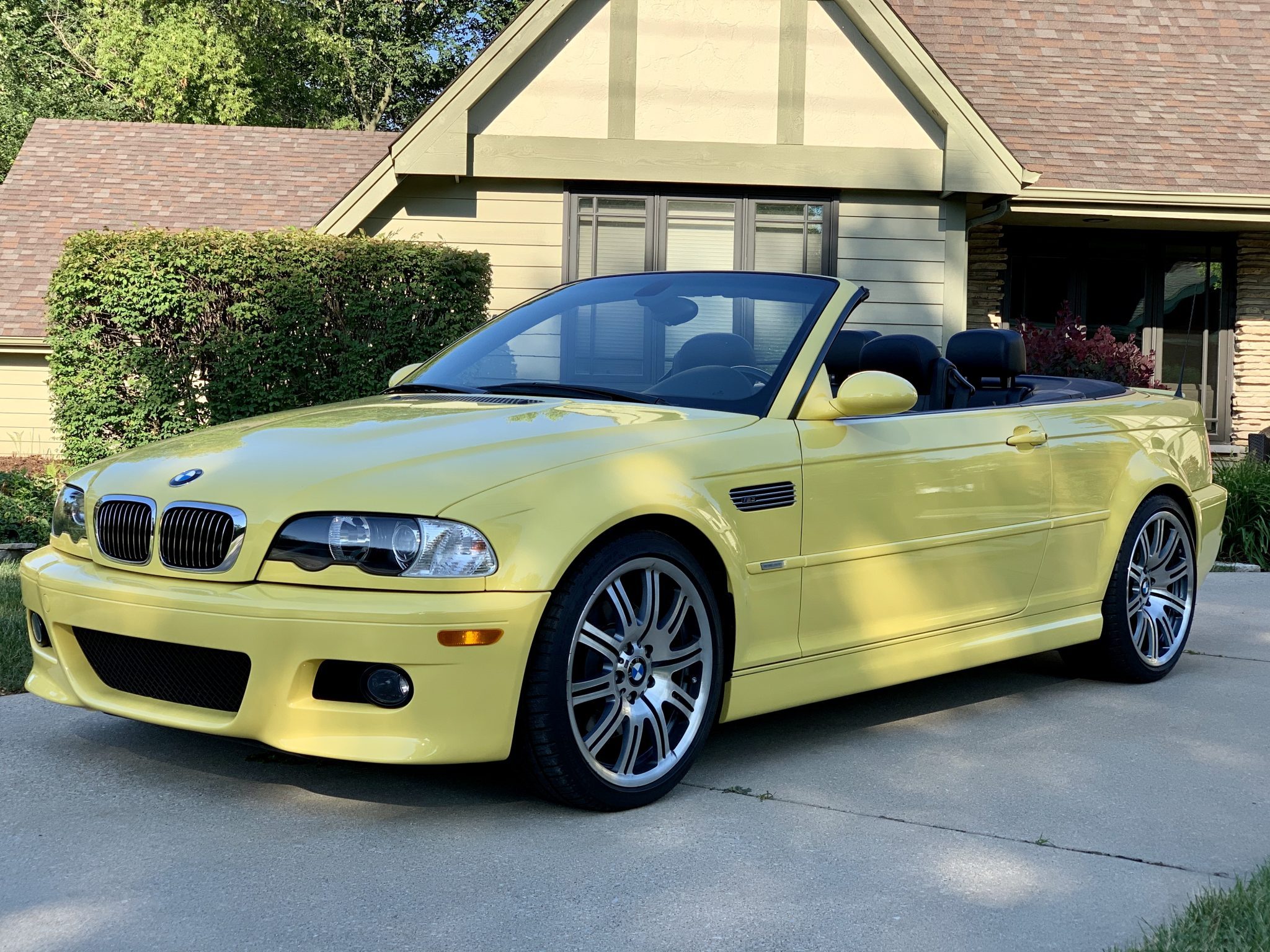 Put Some Yellow In Your Life With This E46 BMW M3 Convertible