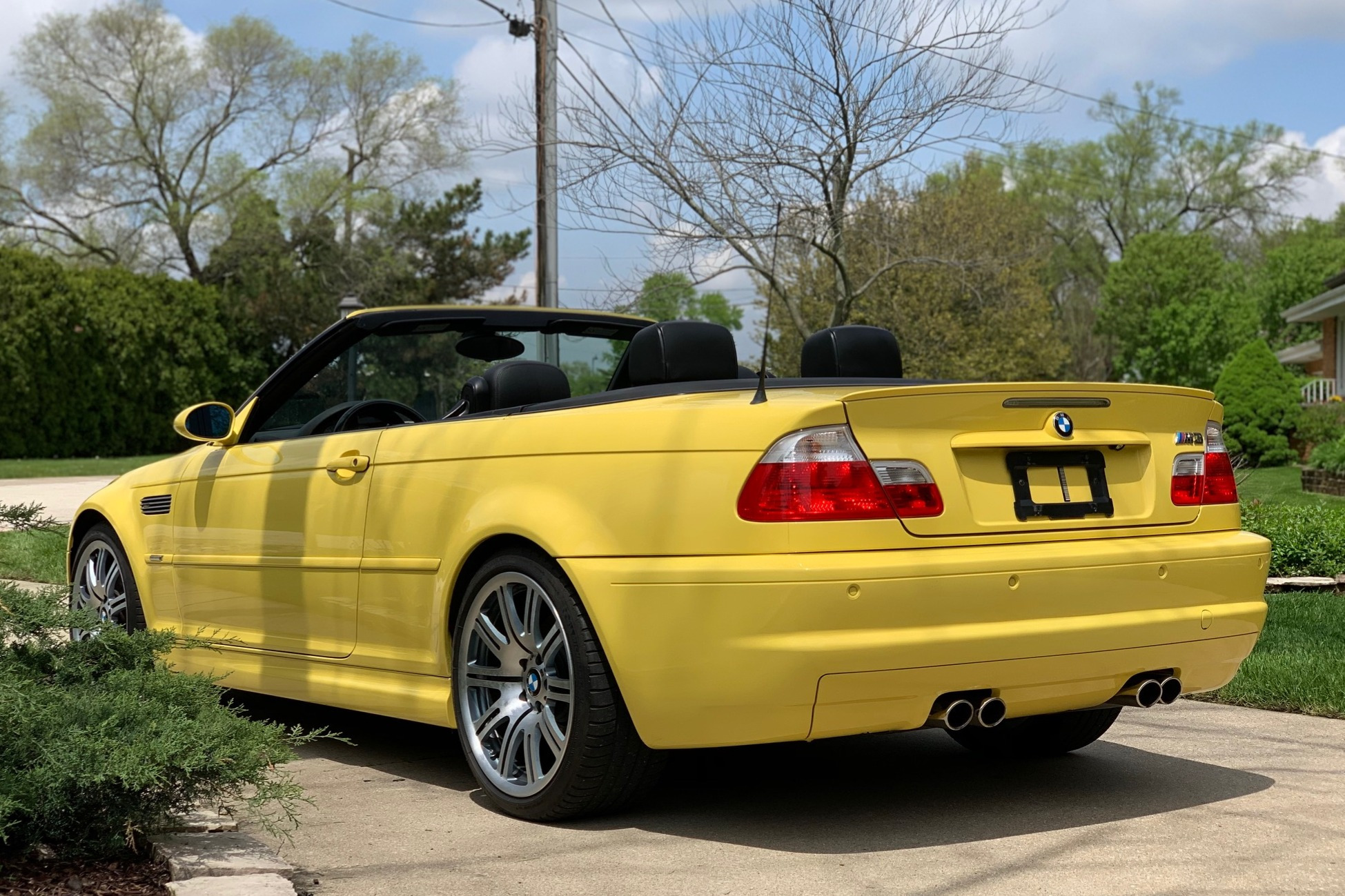 Put Some Yellow In Your Life With This E46 BMW M3 Convertible