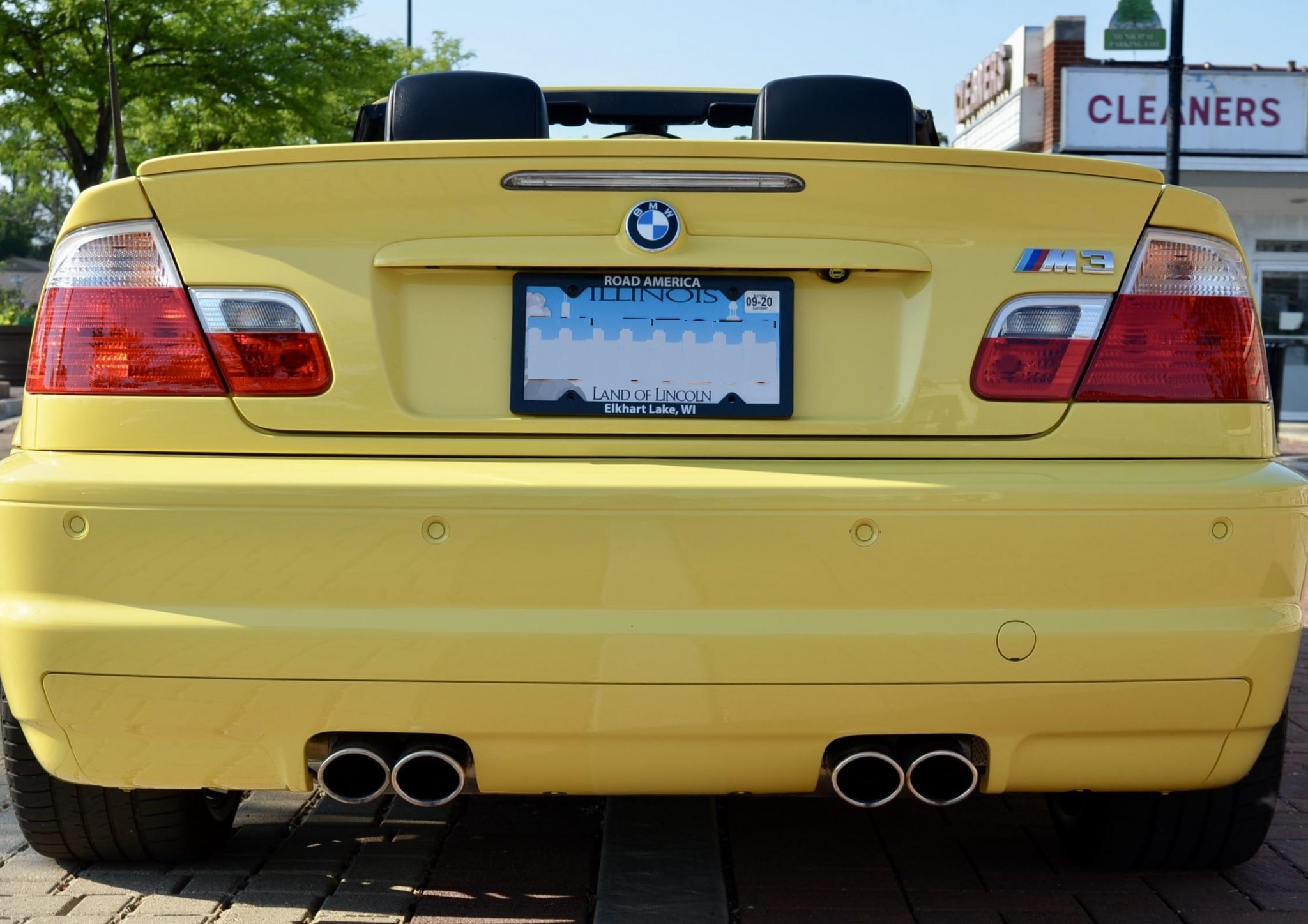 Put Some Yellow In Your Life With This E46 BMW M3 Convertible